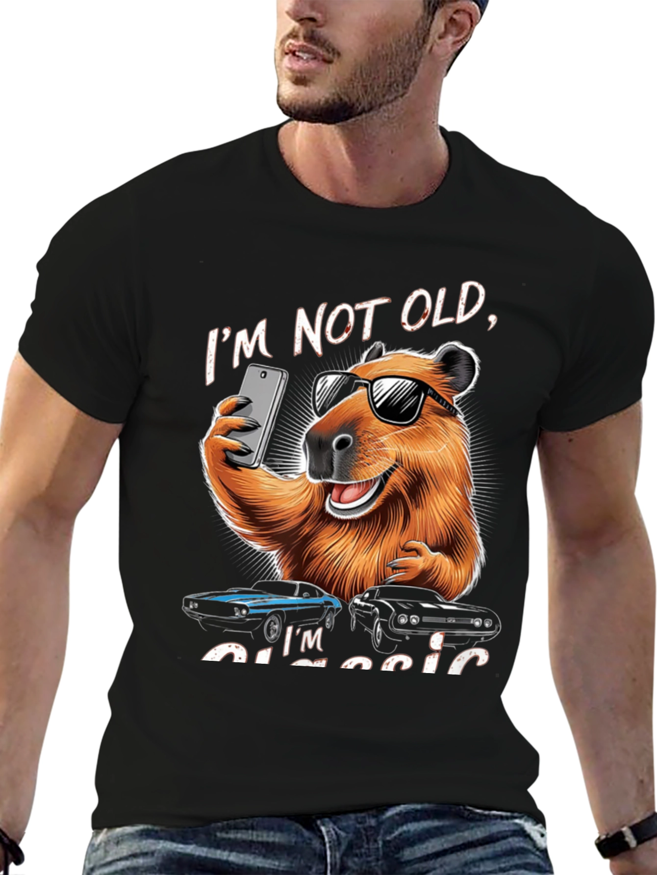 Im Not Old Im Classic Capybara T-Shirt