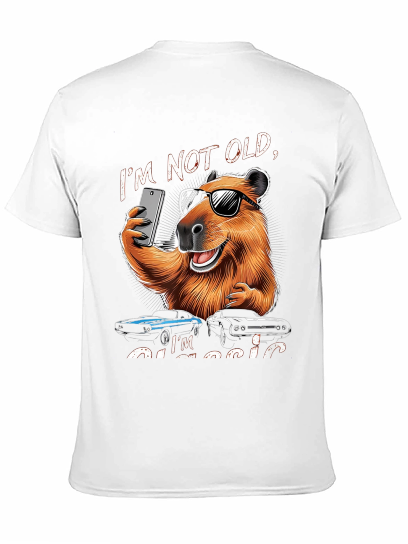 Im Not Old Im Classic Capybara T-Shirt