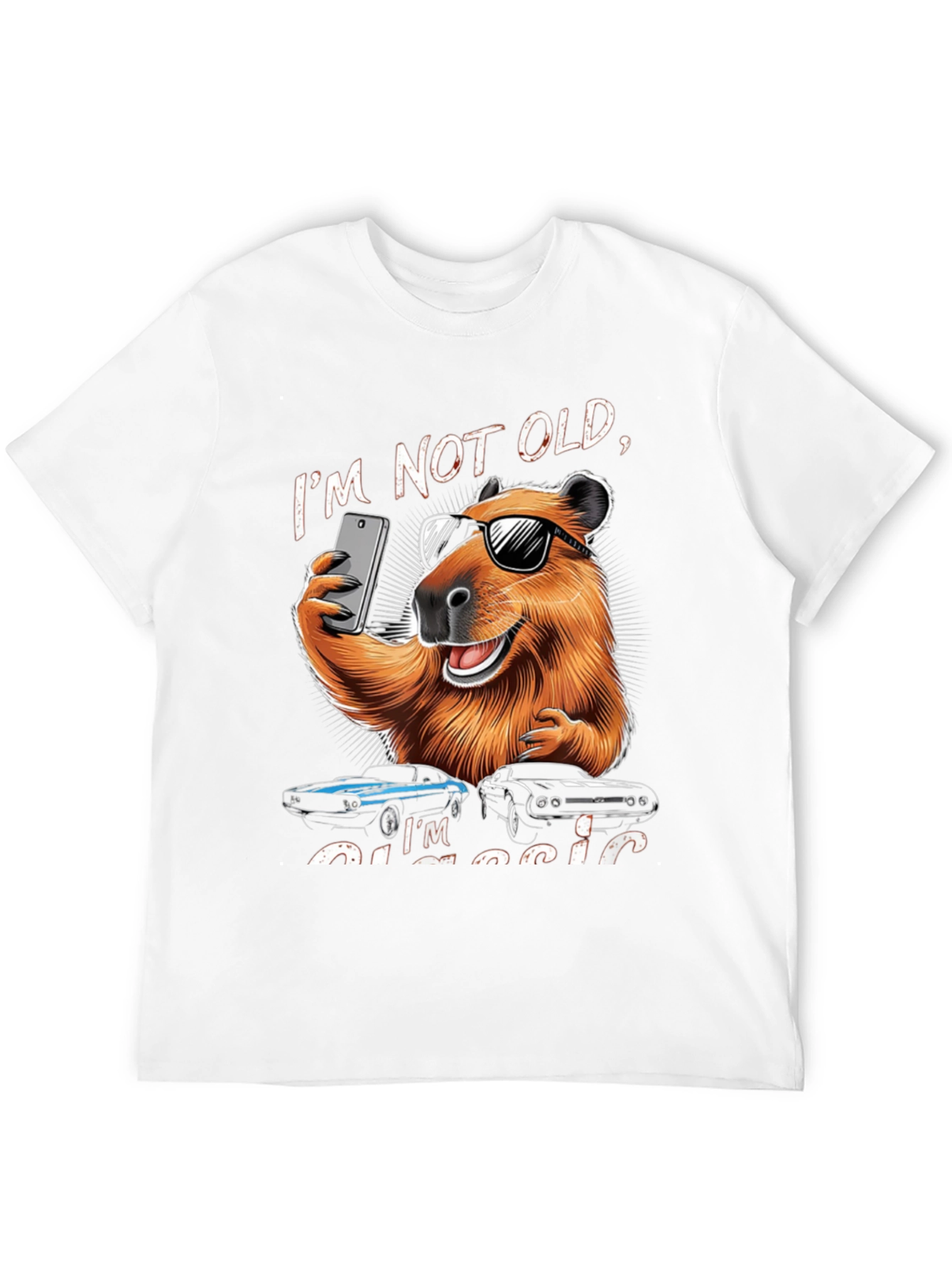 Im Not Old Im Classic Capybara T-Shirt
