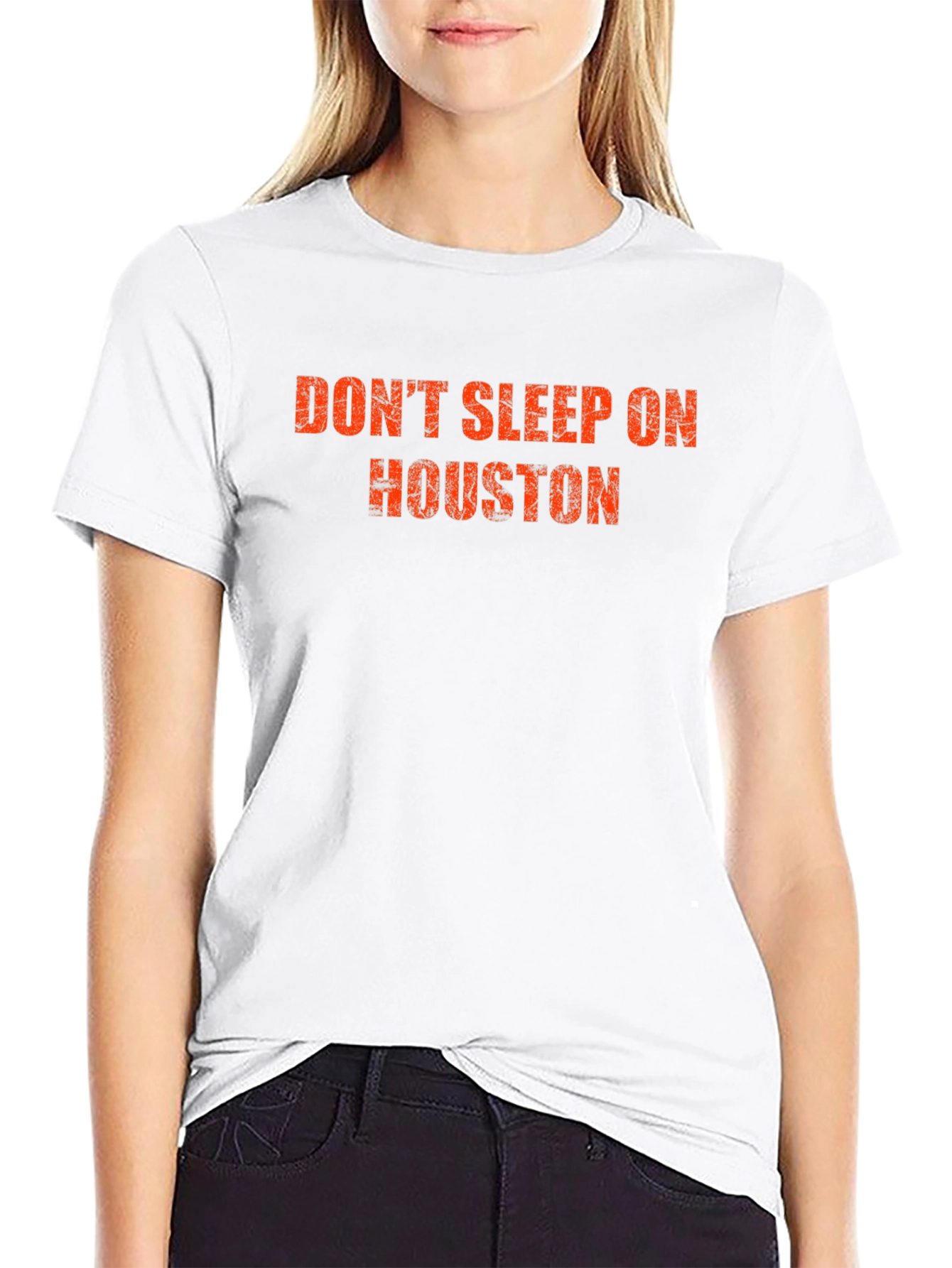 Dont Sleep on Houston Black T-Shirt