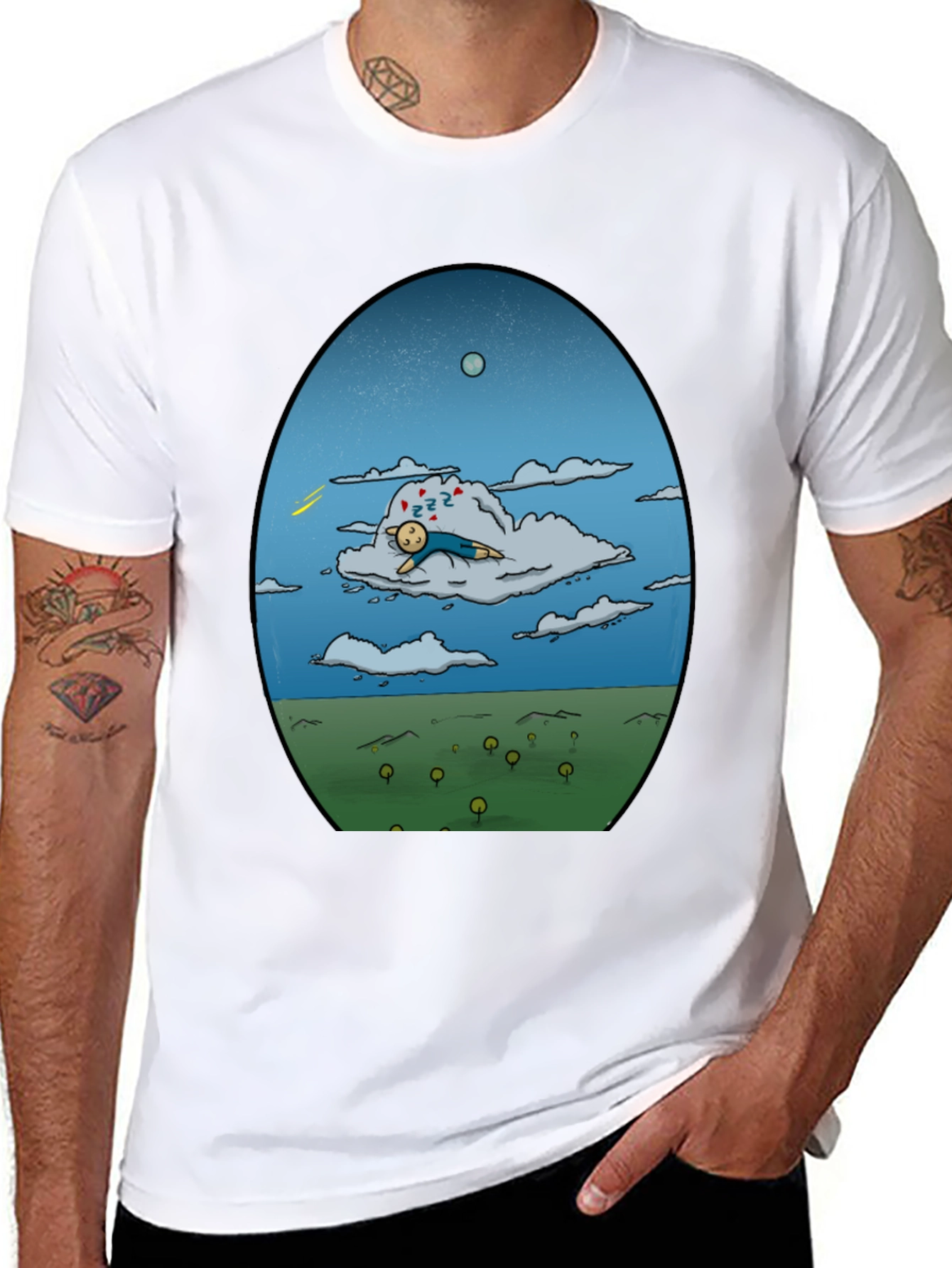 Dreamy Clouds T-Shirt
