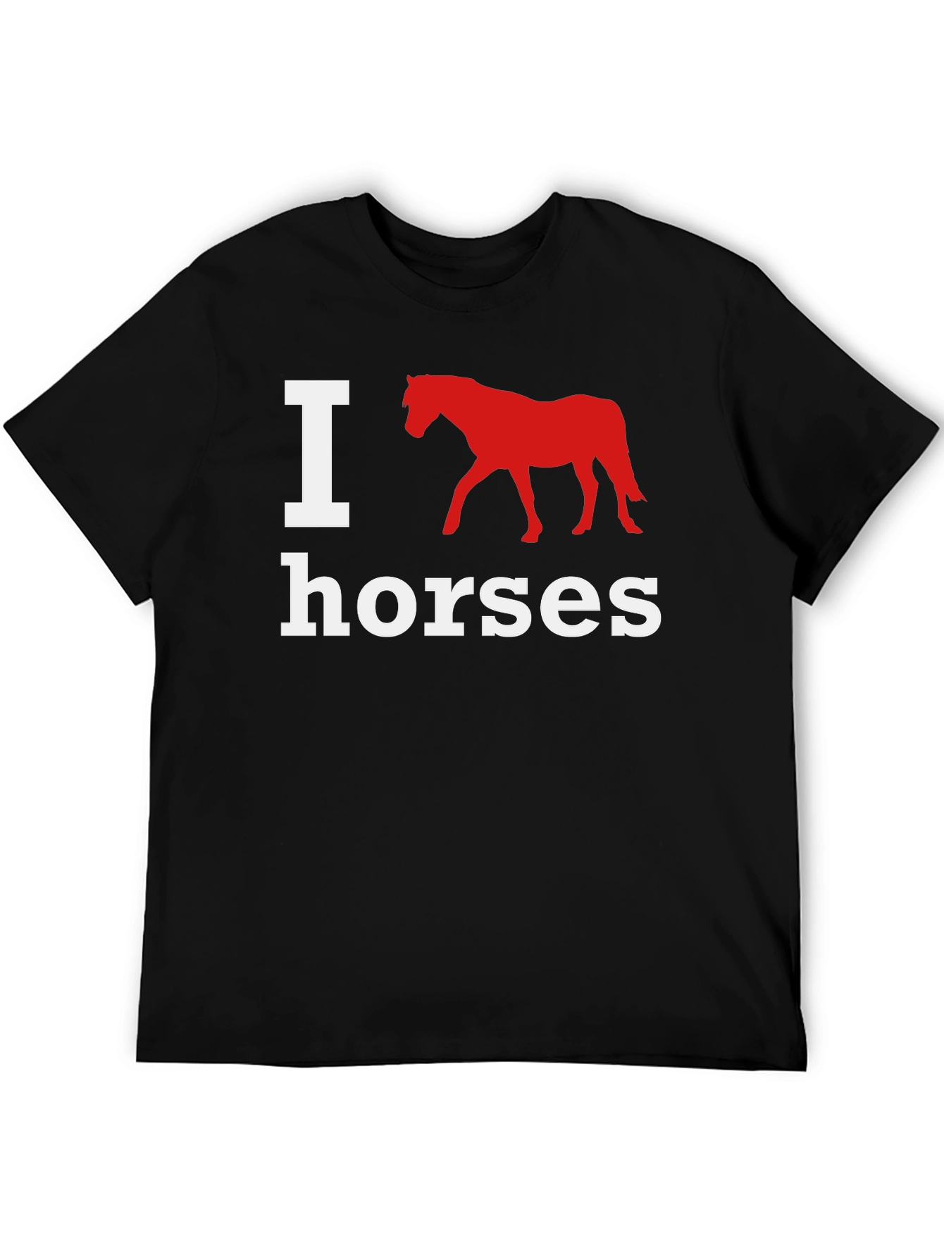 I Love Horses Graphic T-Shirt