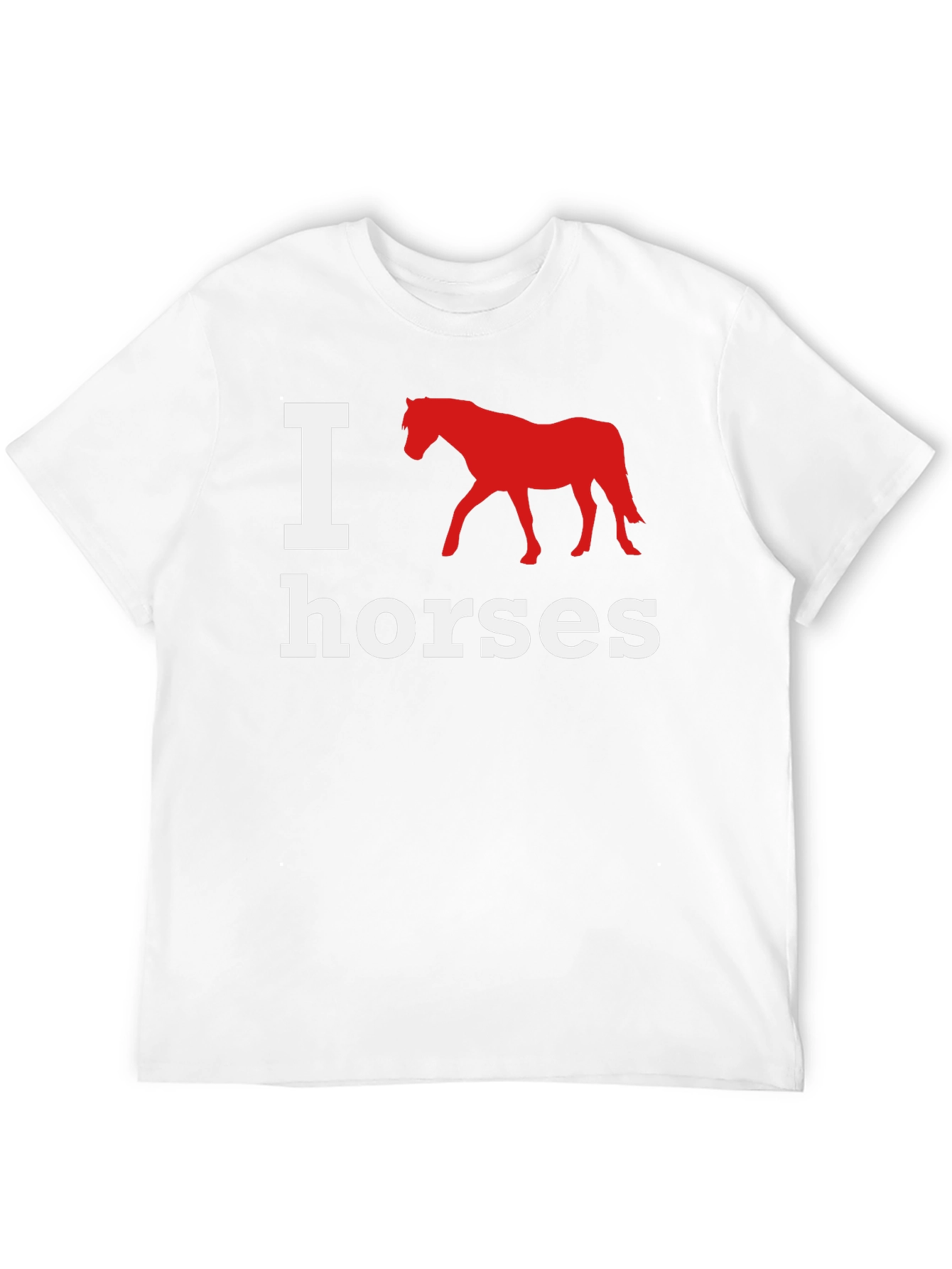 I Love Horses Graphic T-Shirt