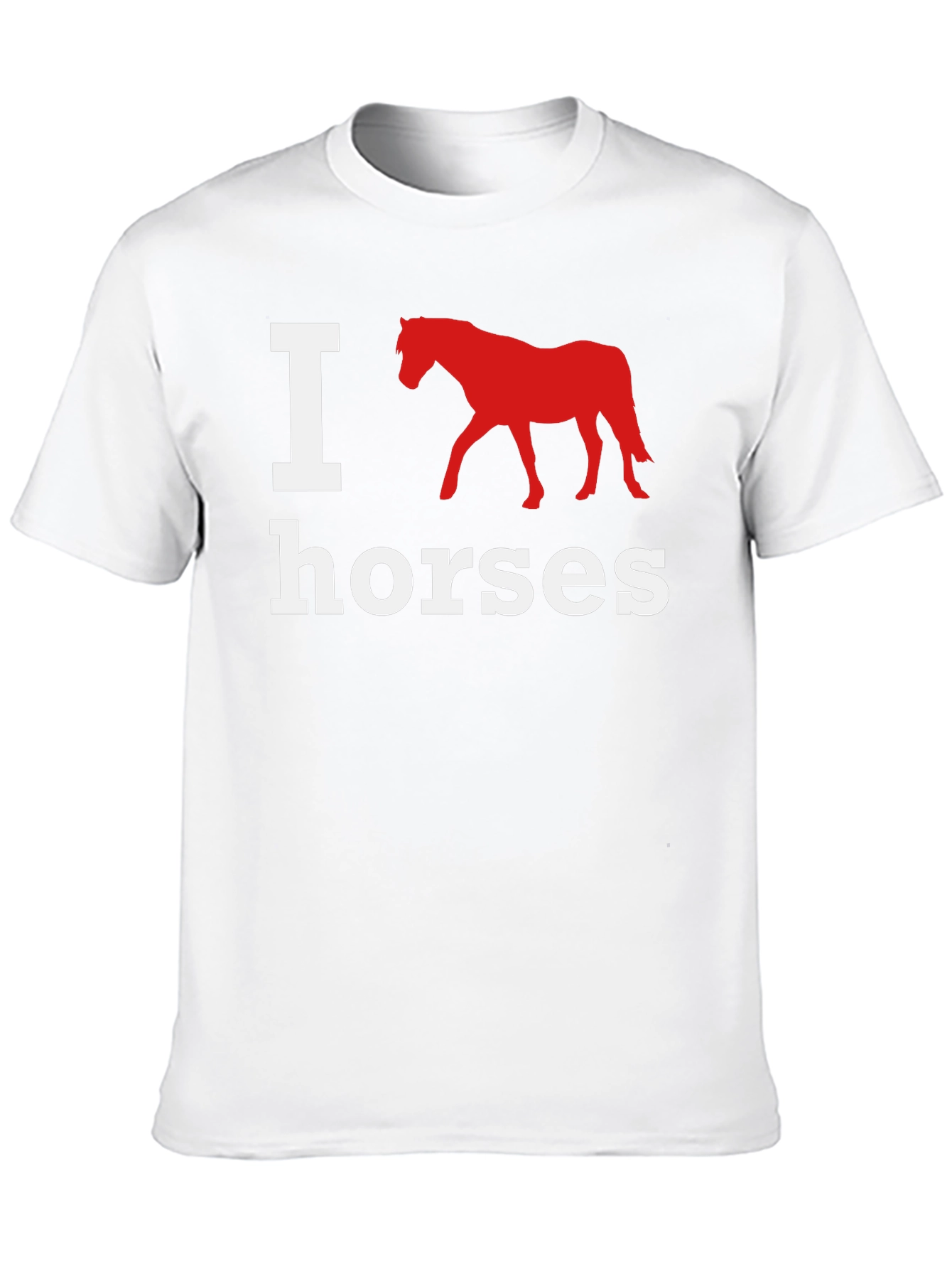 I Love Horses Graphic T-Shirt