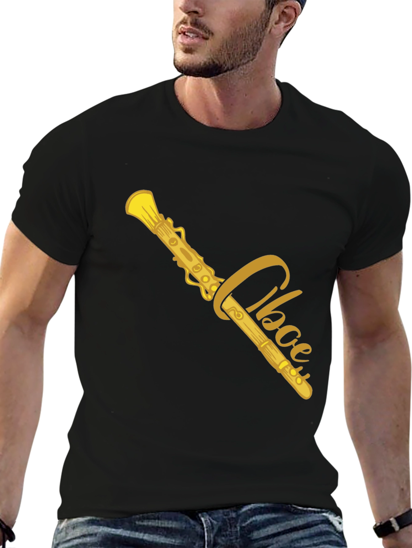 Oboe Graphic T-Shirt - Musicians Tee