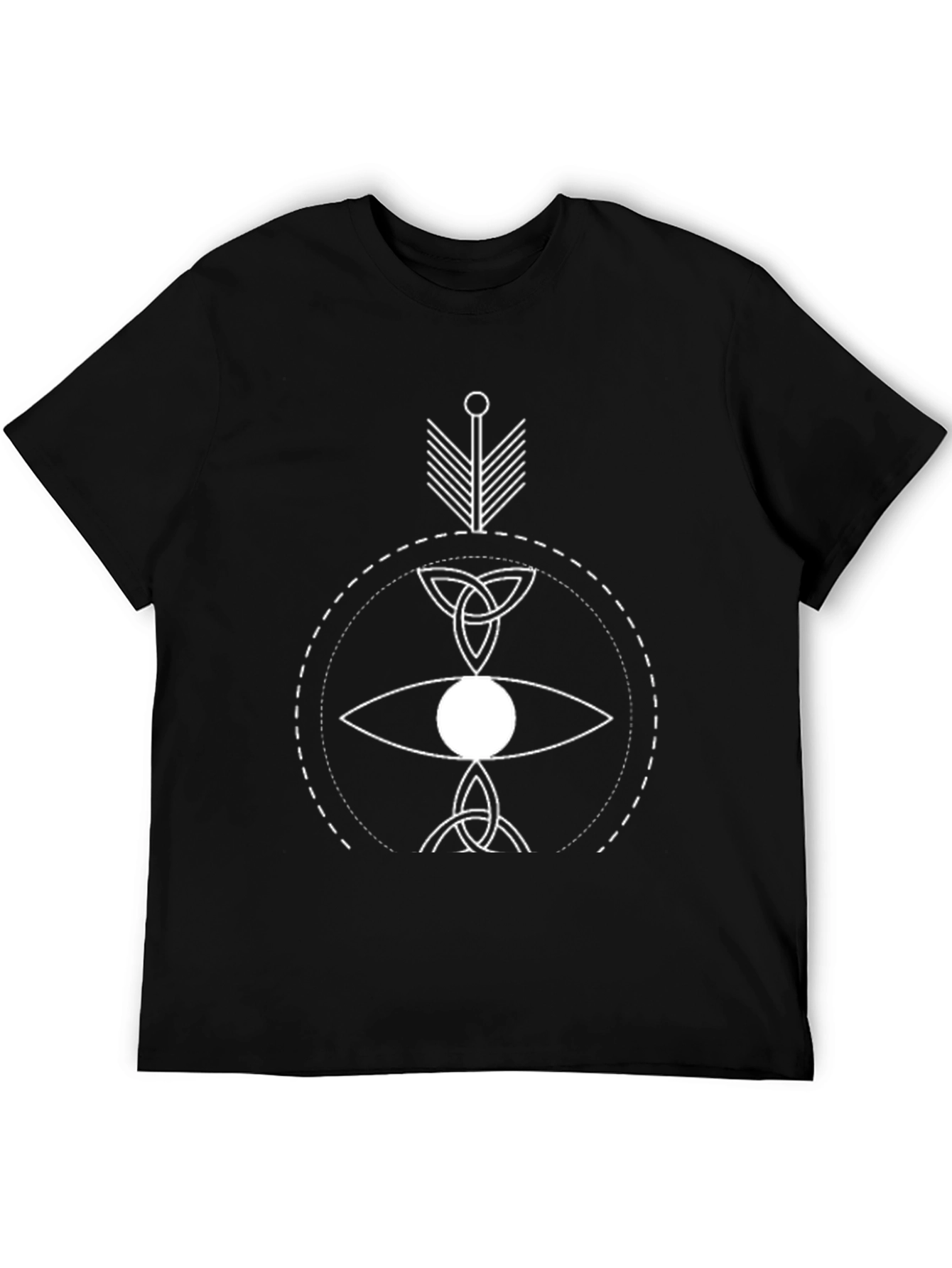Mystic Eye Graphic Black T-Shirt