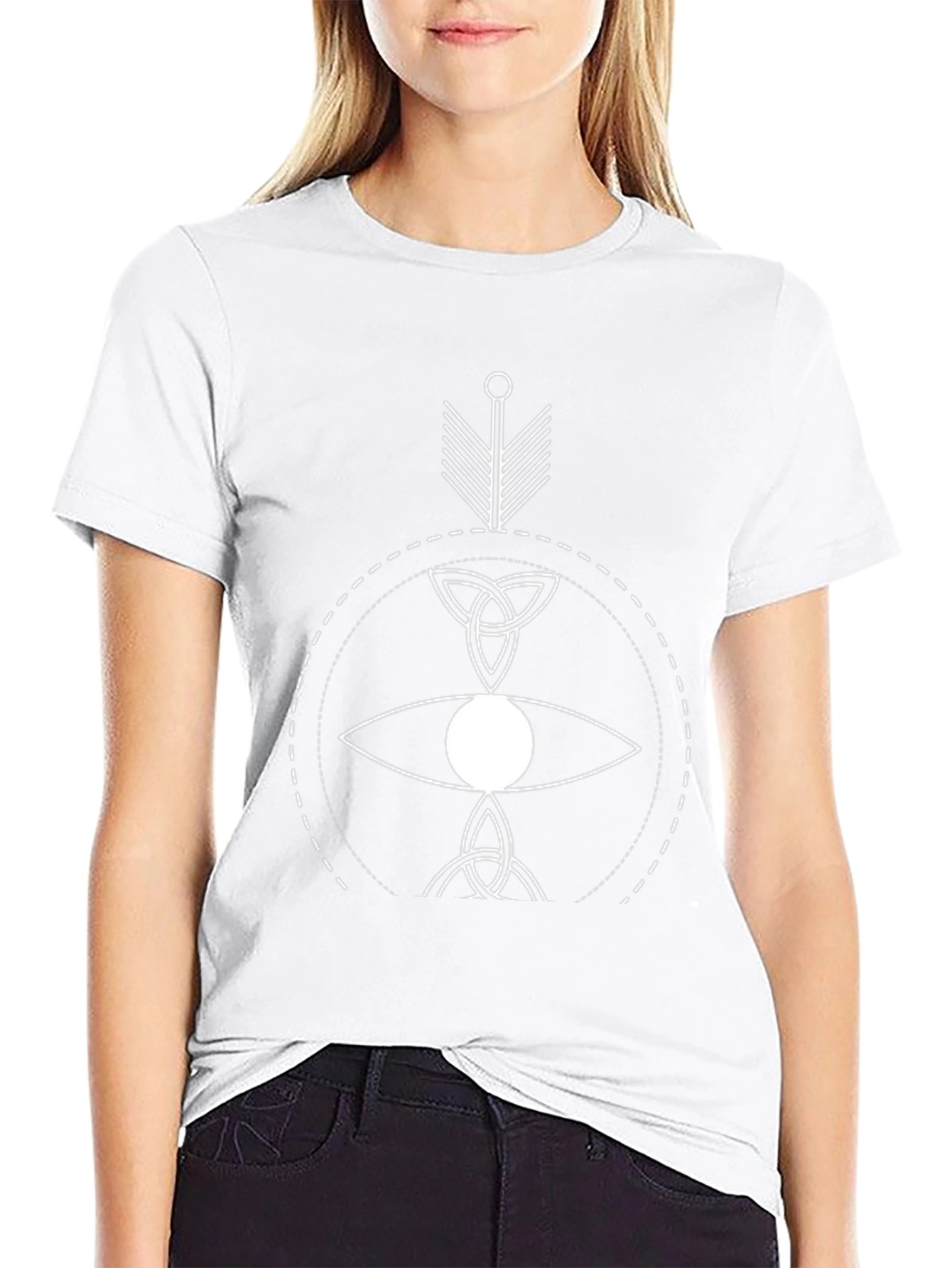 Mystic Eye Graphic Black T-Shirt