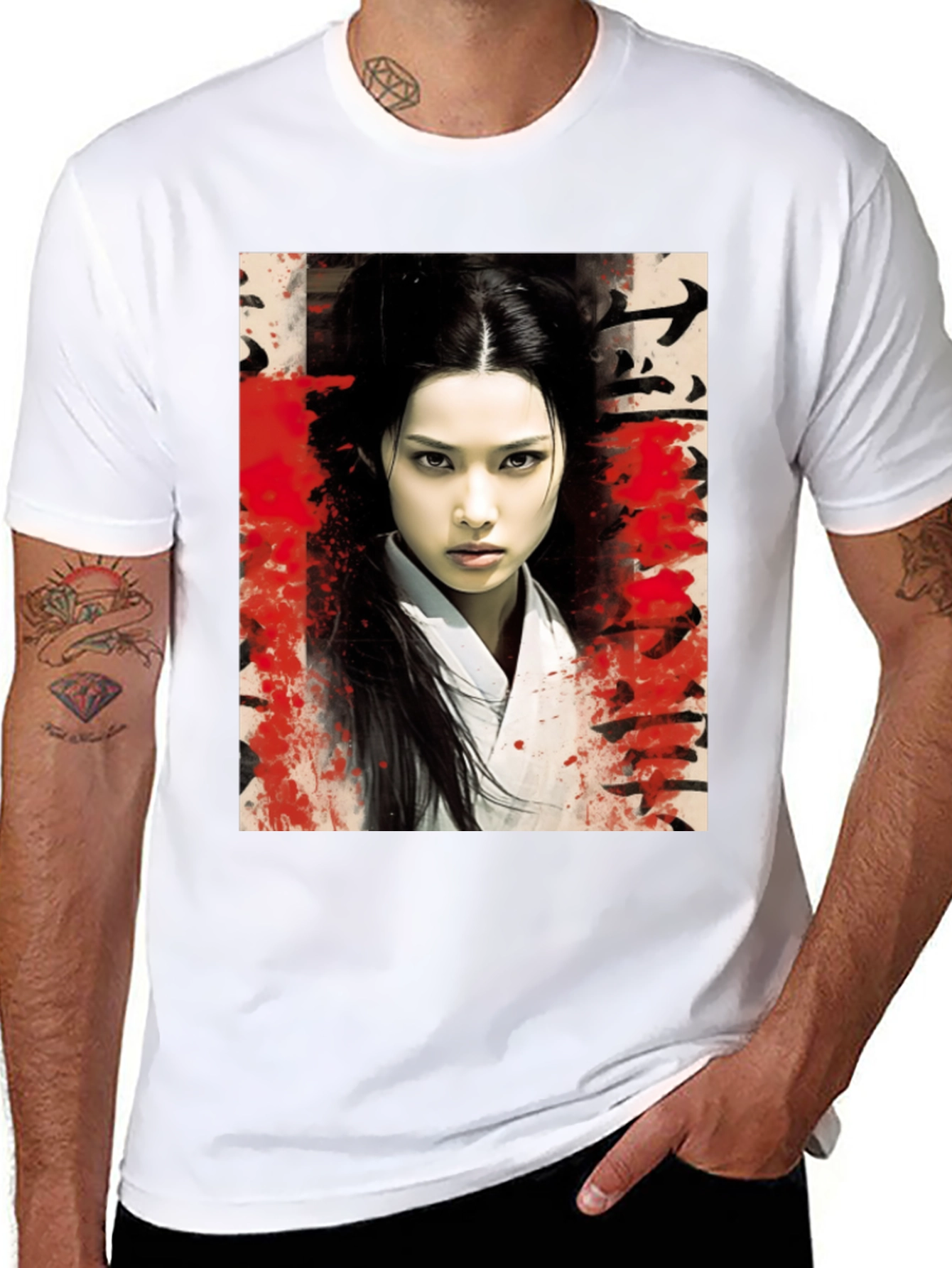 Asian Warrior Art T-Shirt