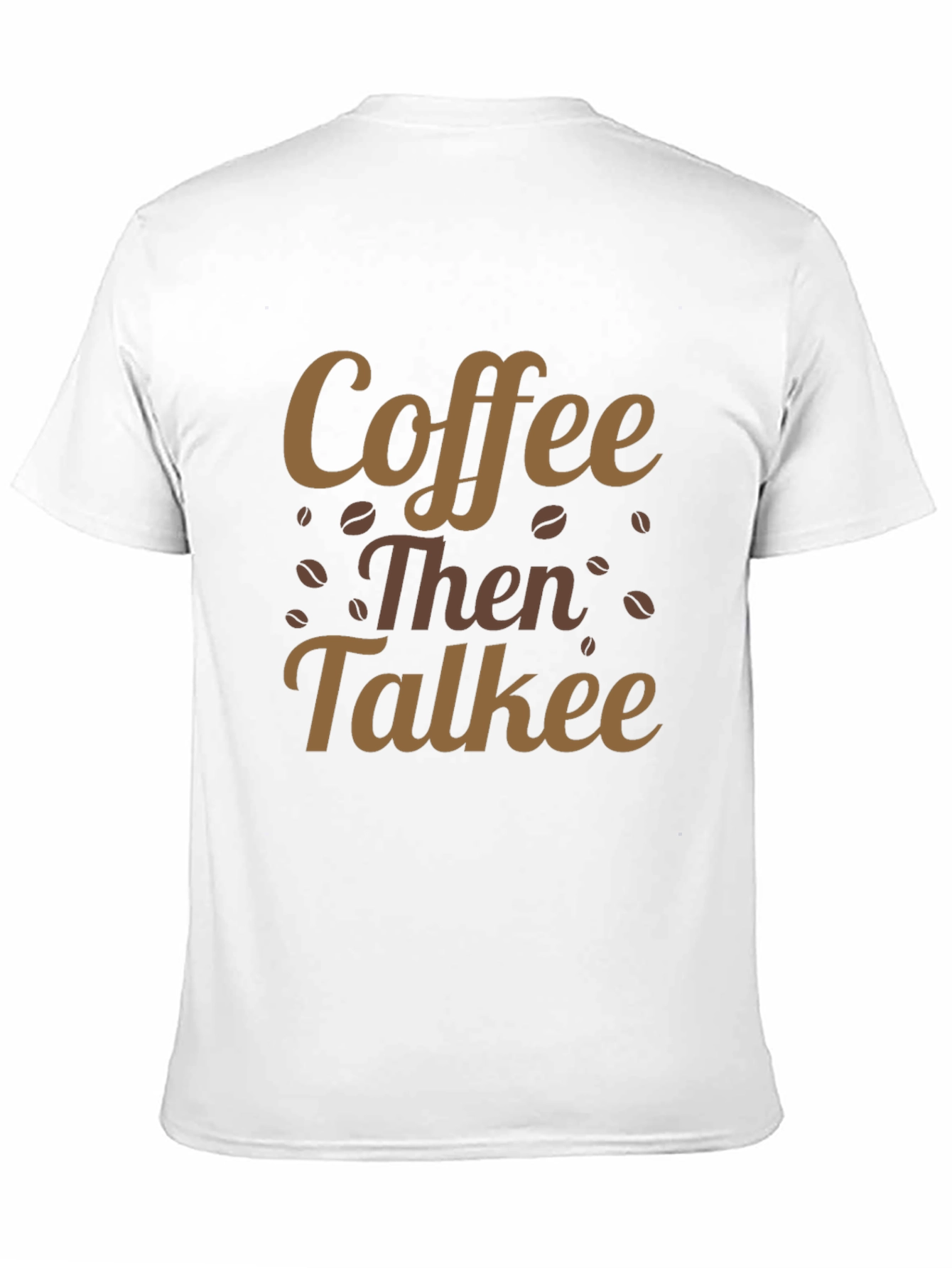 Coffee Then Talkee Graphic Tee - Casual Style