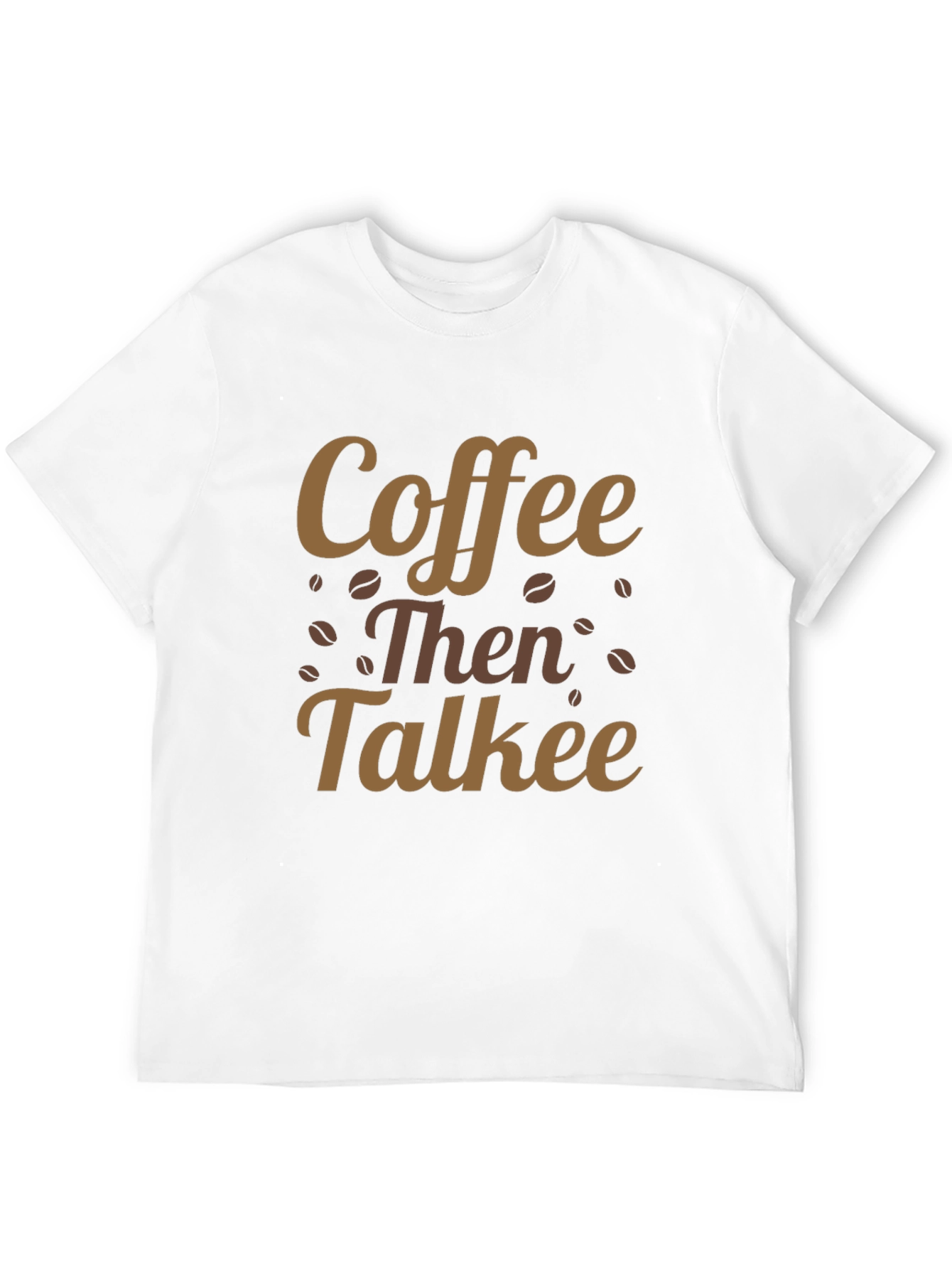 Coffee Then Talkee Graphic Tee - Casual Style