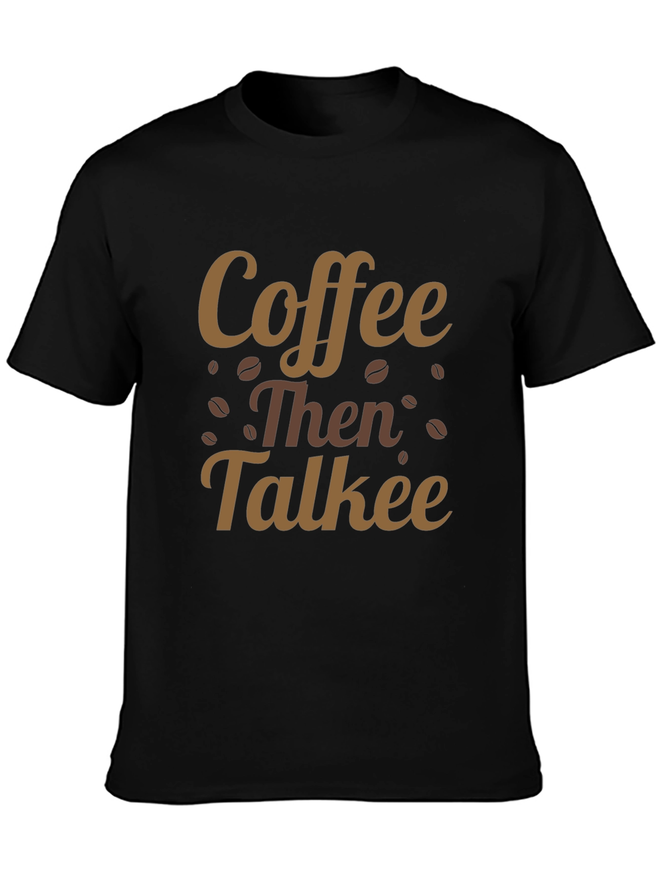 Coffee Then Talkee Graphic Tee - Casual Style