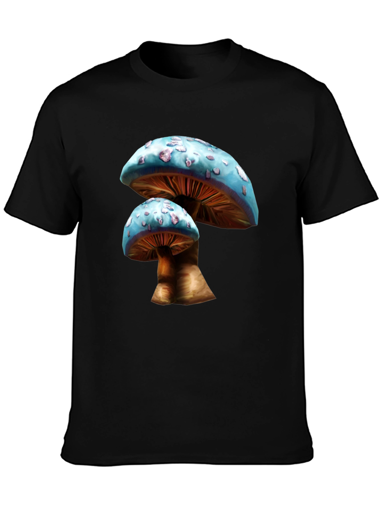 Mushroom Graphic T-Shirt - Unique Nature Design