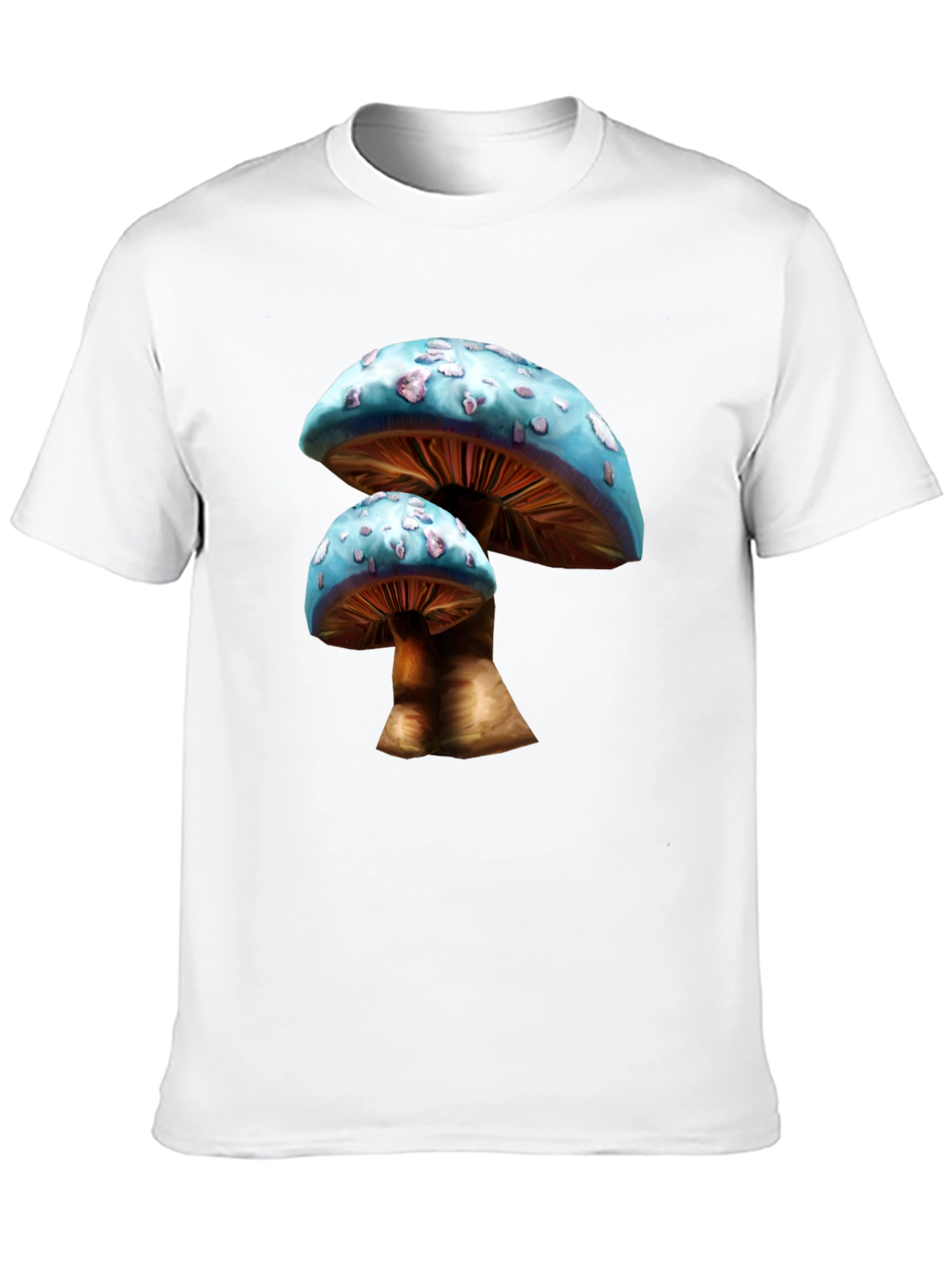 Mushroom Graphic T-Shirt - Unique Nature Design