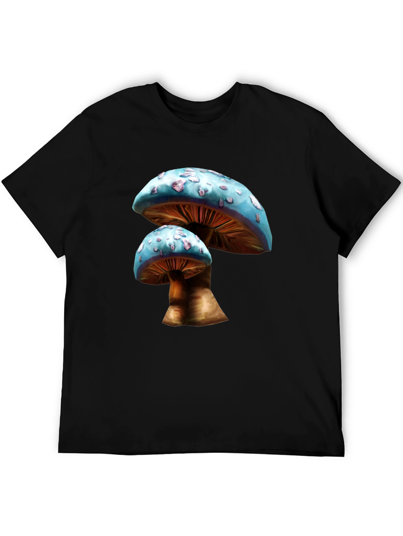 Mushroom Graphic T-Shirt - Unique Nature Design