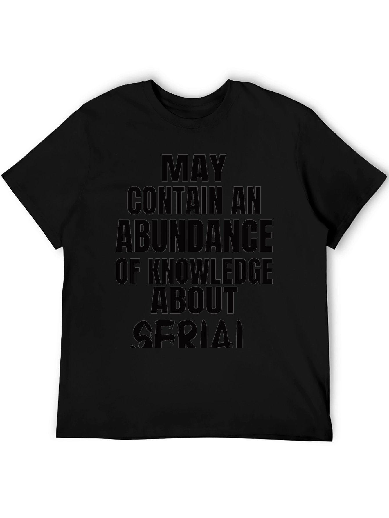 Knowledge Seeker Black T-Shirt
