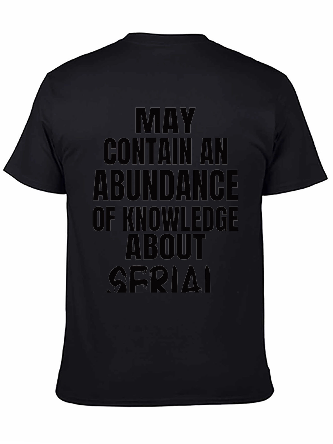 Knowledge Seeker Black T-Shirt