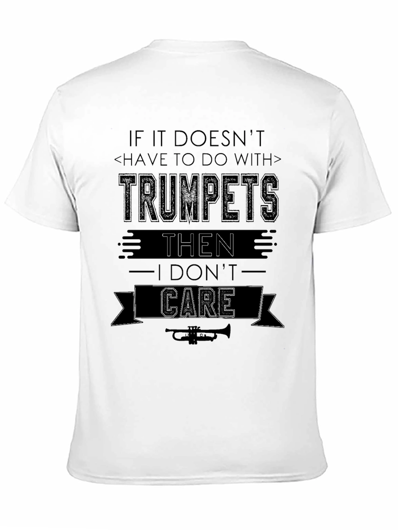 Trumpets Graphic T-Shirt - Music Lover Tee