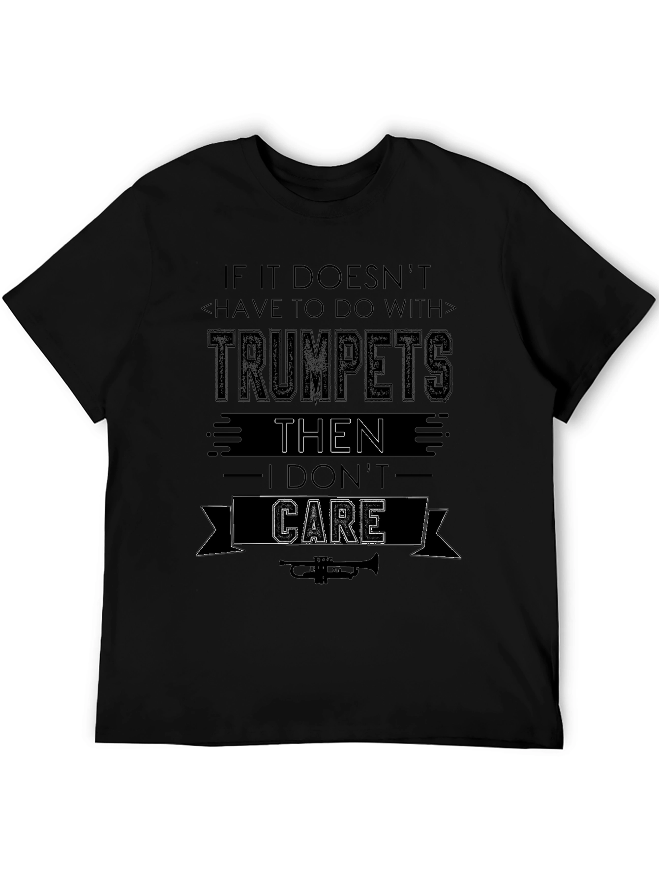 Trumpets Graphic T-Shirt - Music Lover Tee