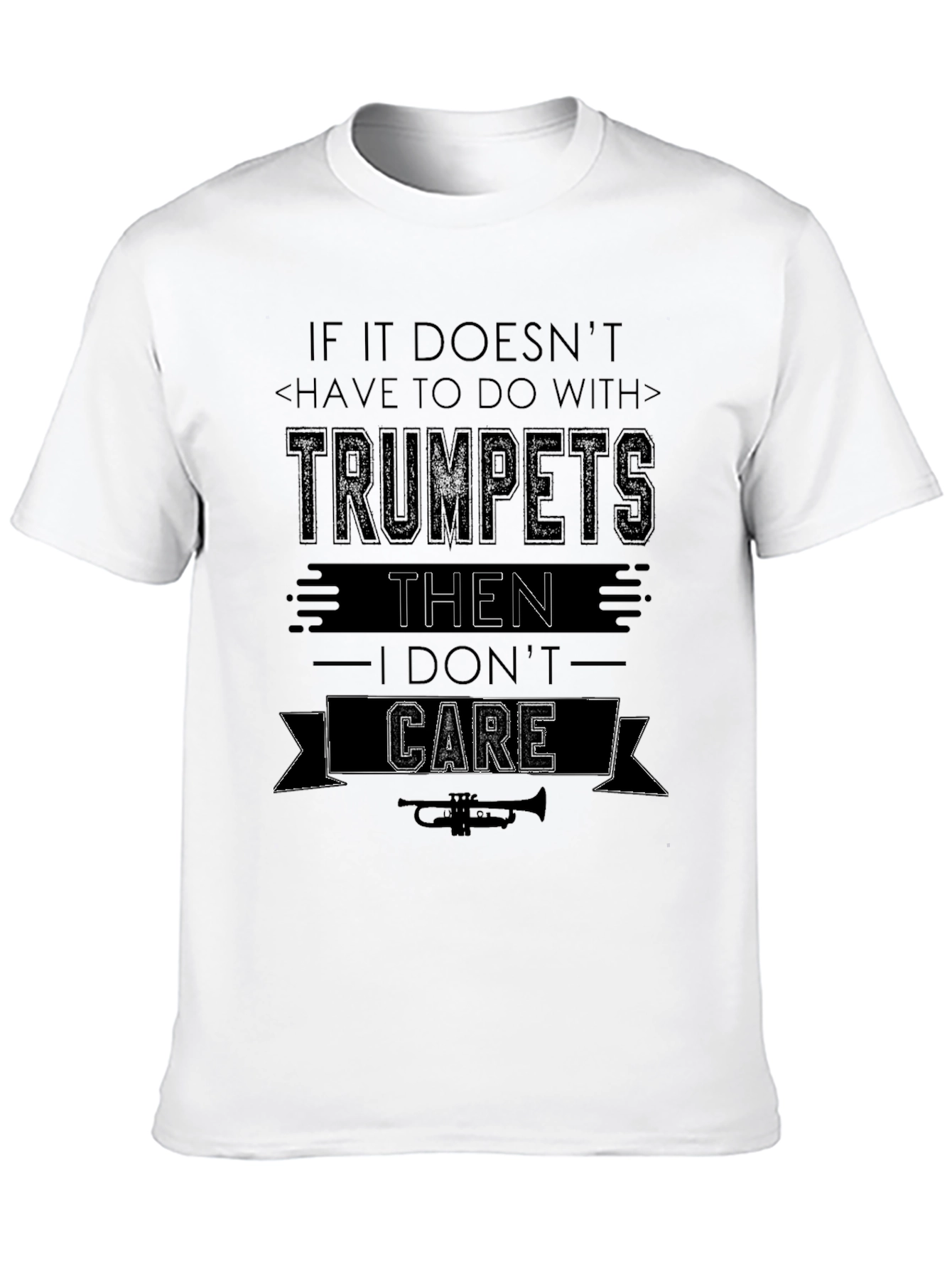Trumpets Graphic T-Shirt - Music Lover Tee