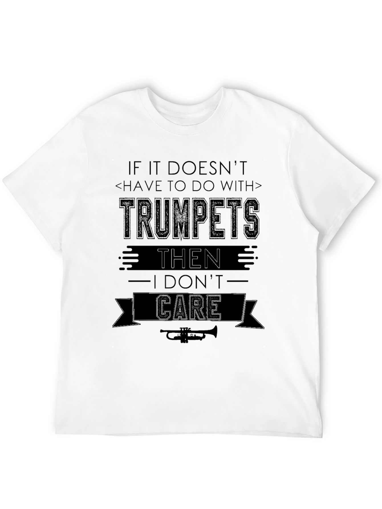 Trumpets Graphic T-Shirt - Music Lover Tee