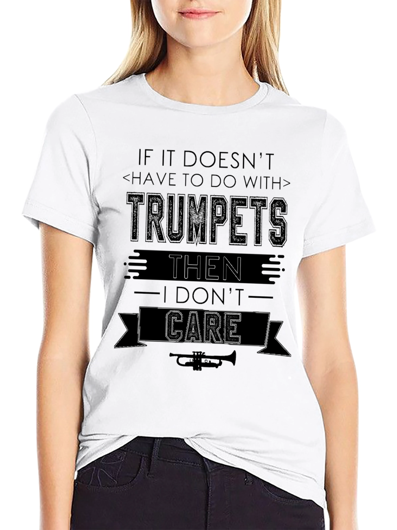 Trumpets Graphic T-Shirt - Music Lover Tee