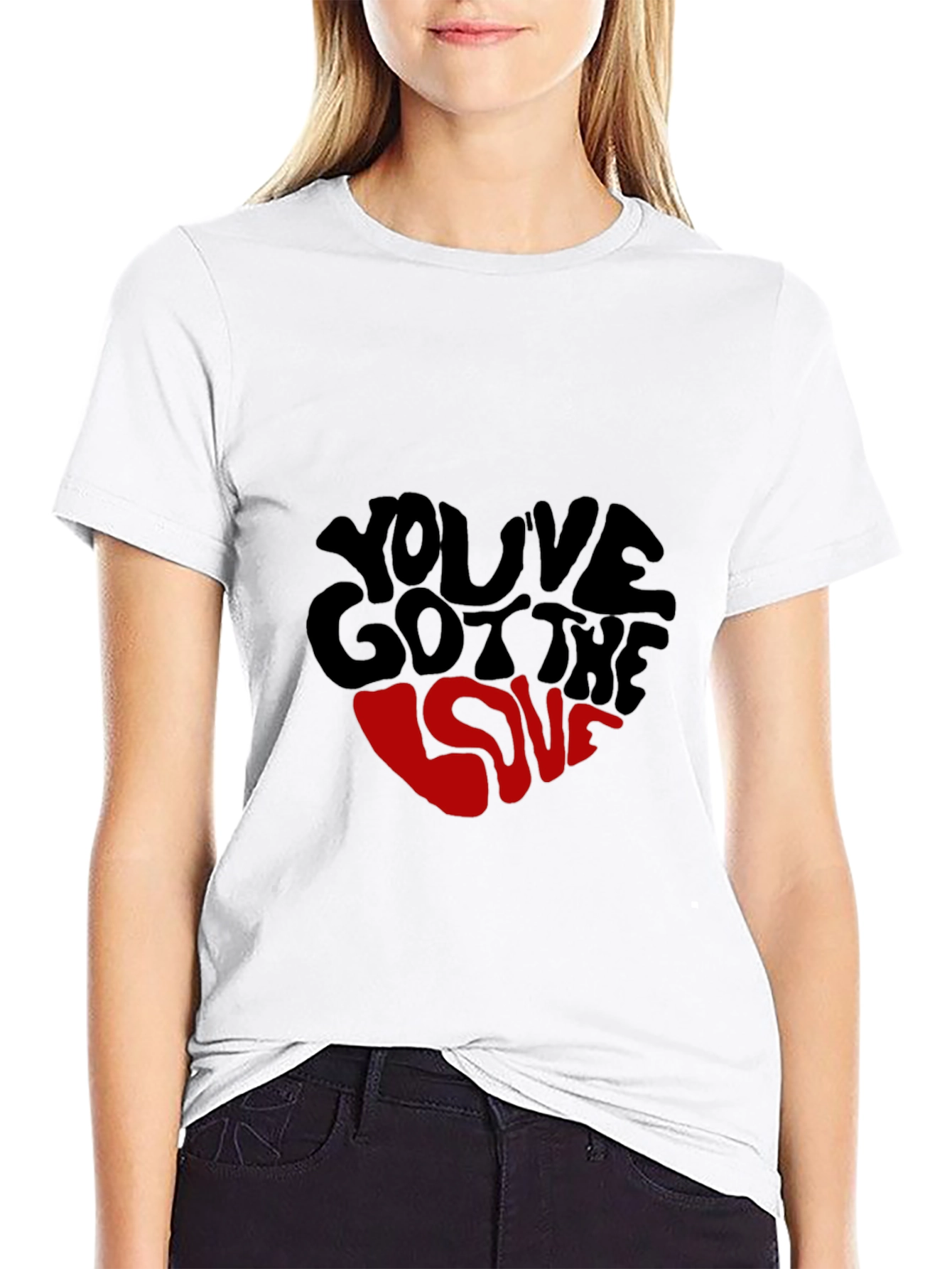 Youve Got The Love Graphic Tee - Black