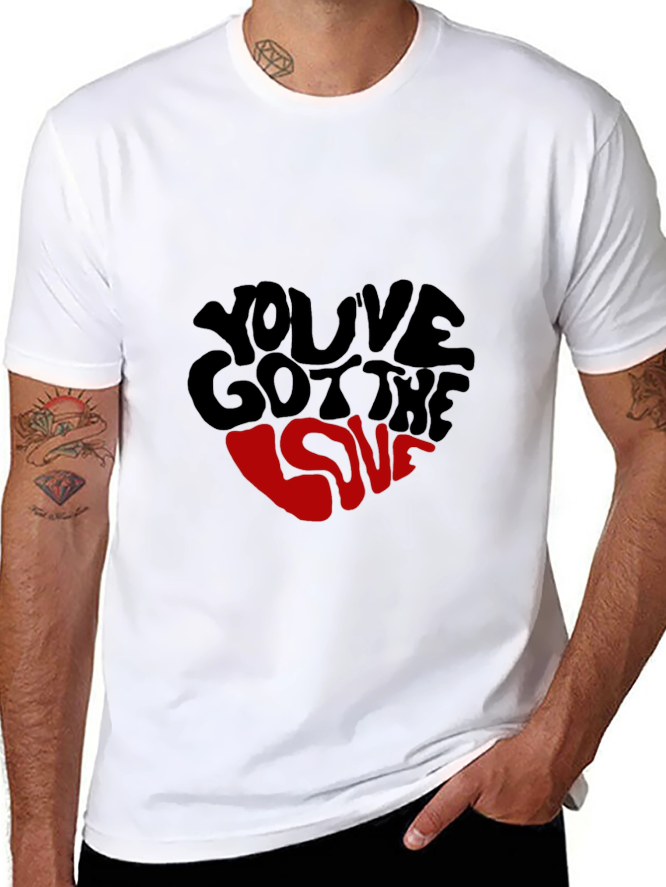 Youve Got The Love Graphic Tee - Black