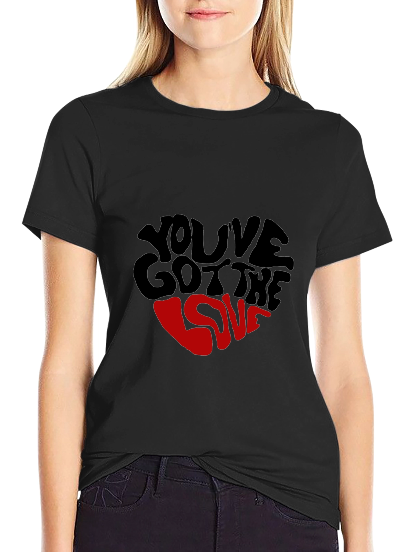 Youve Got The Love Graphic Tee - Black