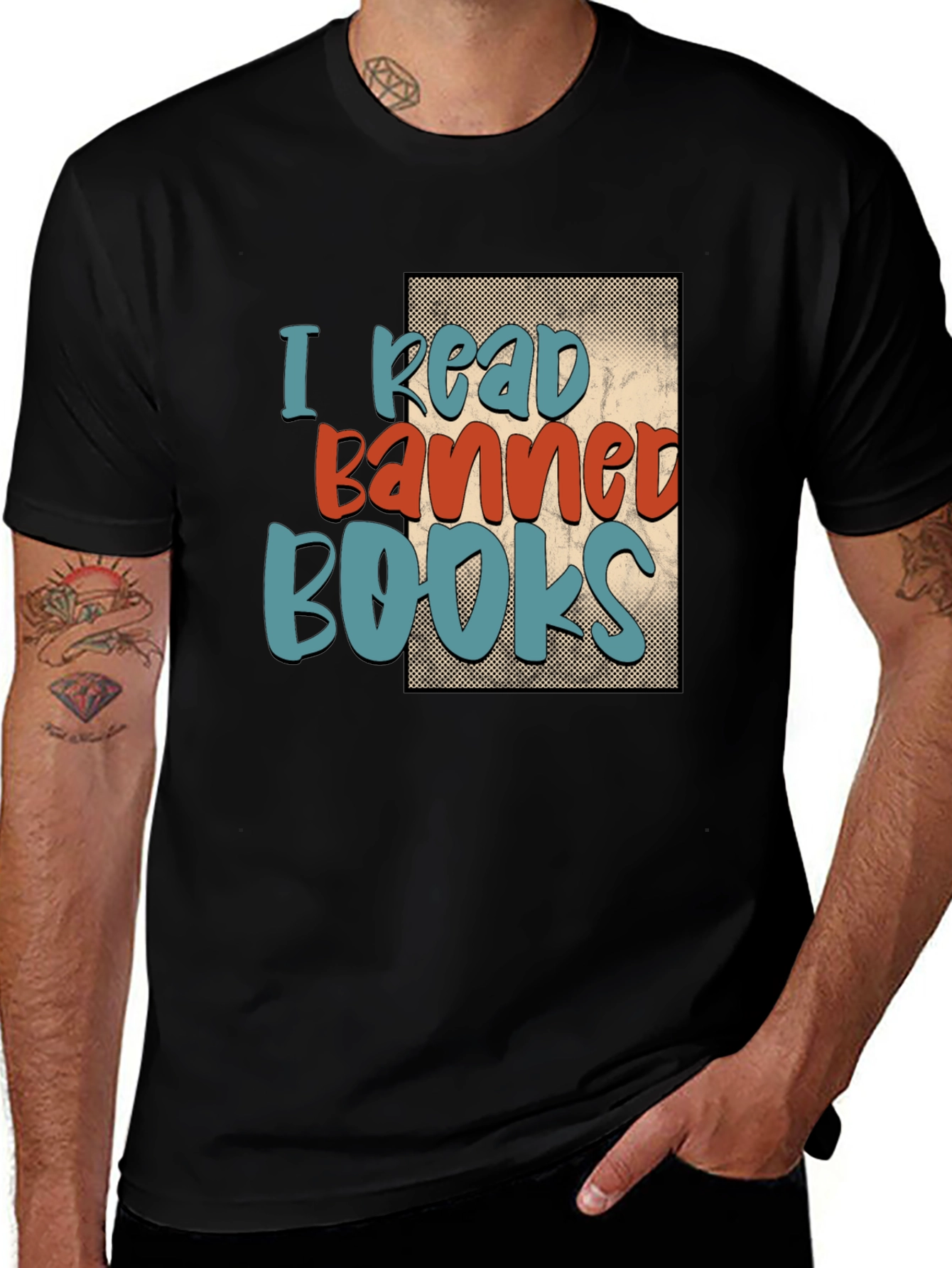 I Read Banned Books Tee - Unisex Novelty T-Shirt