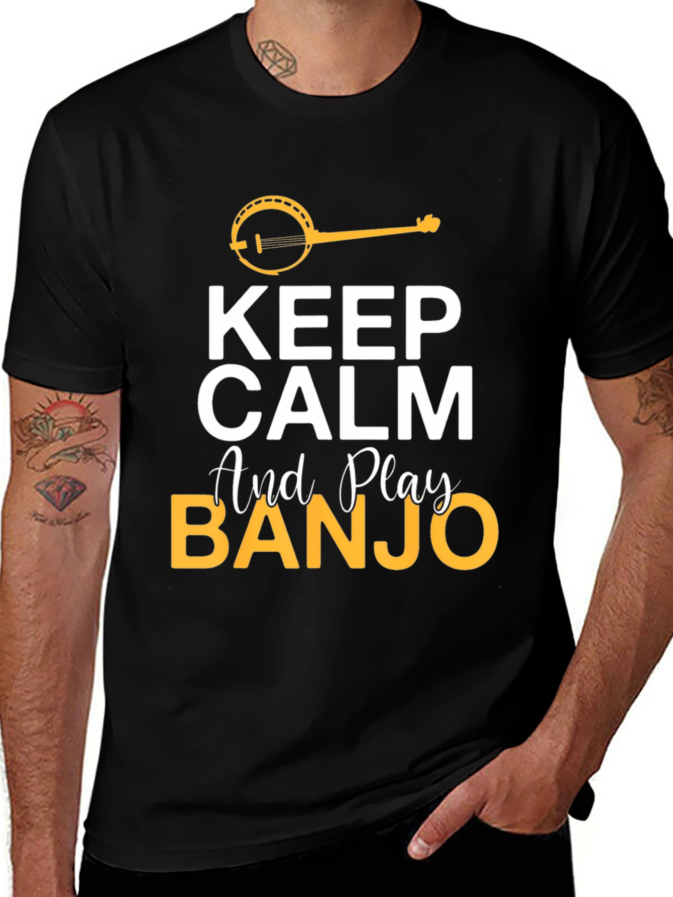 Keep Calm Banjo T-Shirt