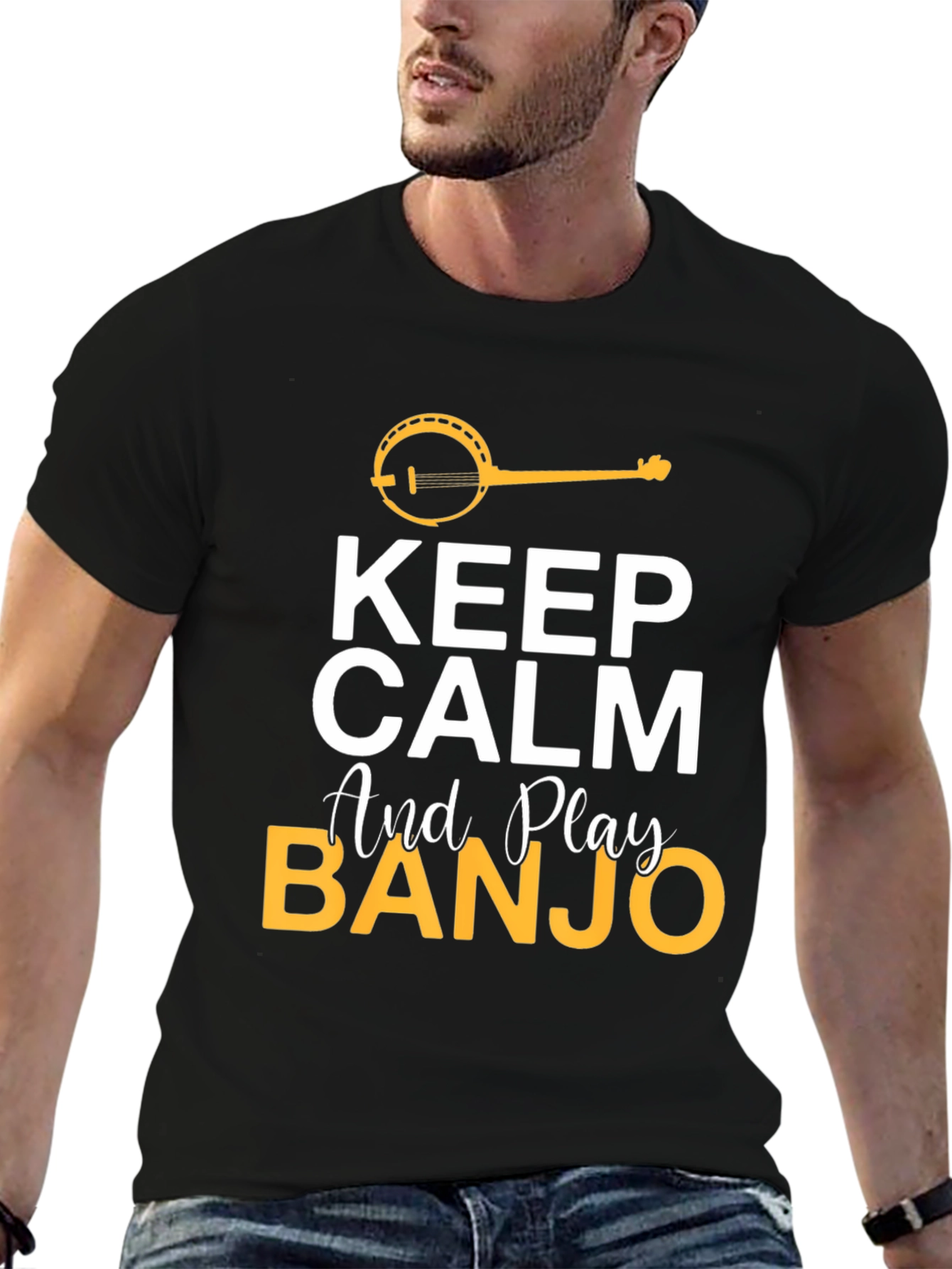 Keep Calm Banjo T-Shirt