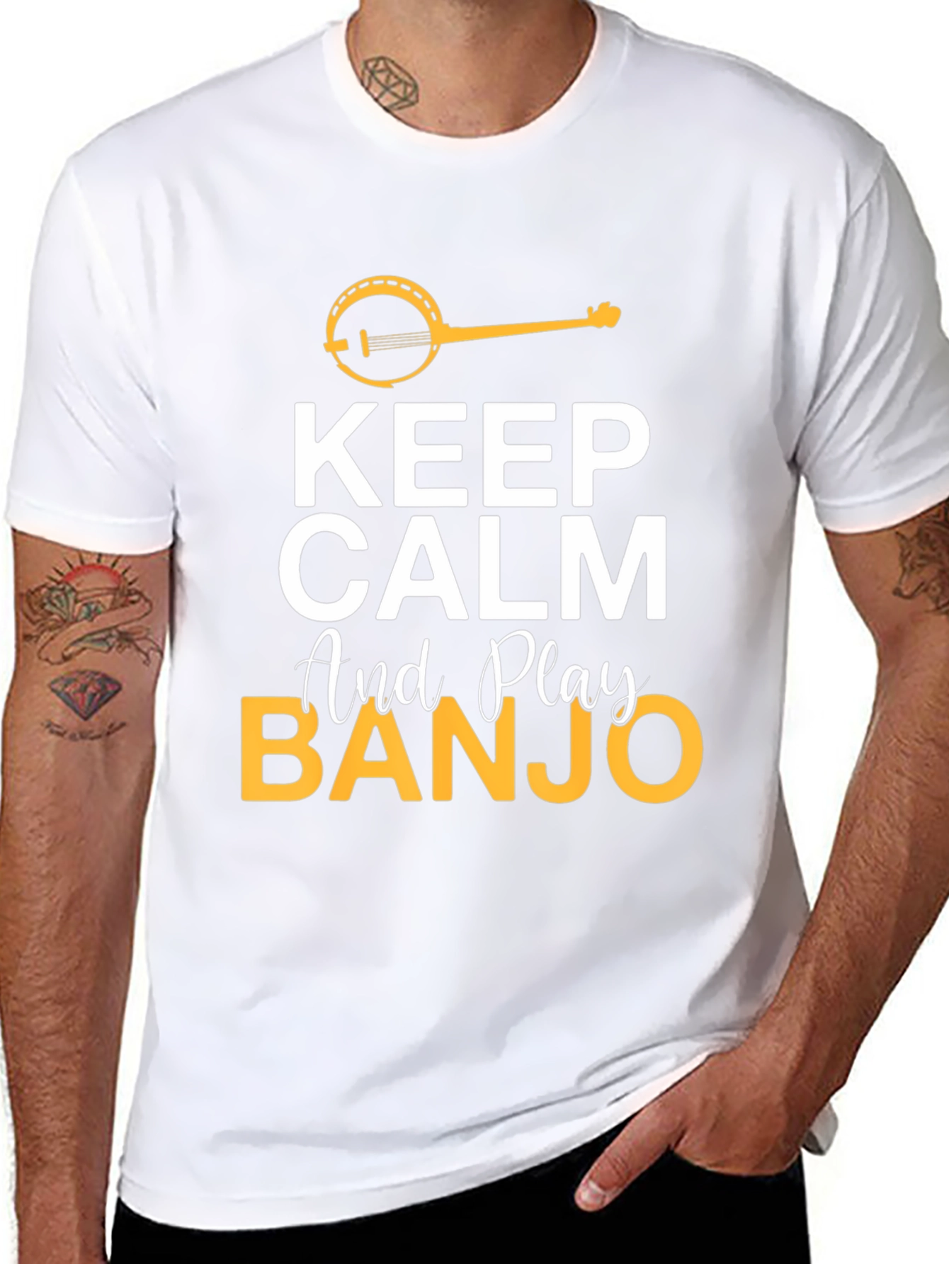 Keep Calm Banjo T-Shirt