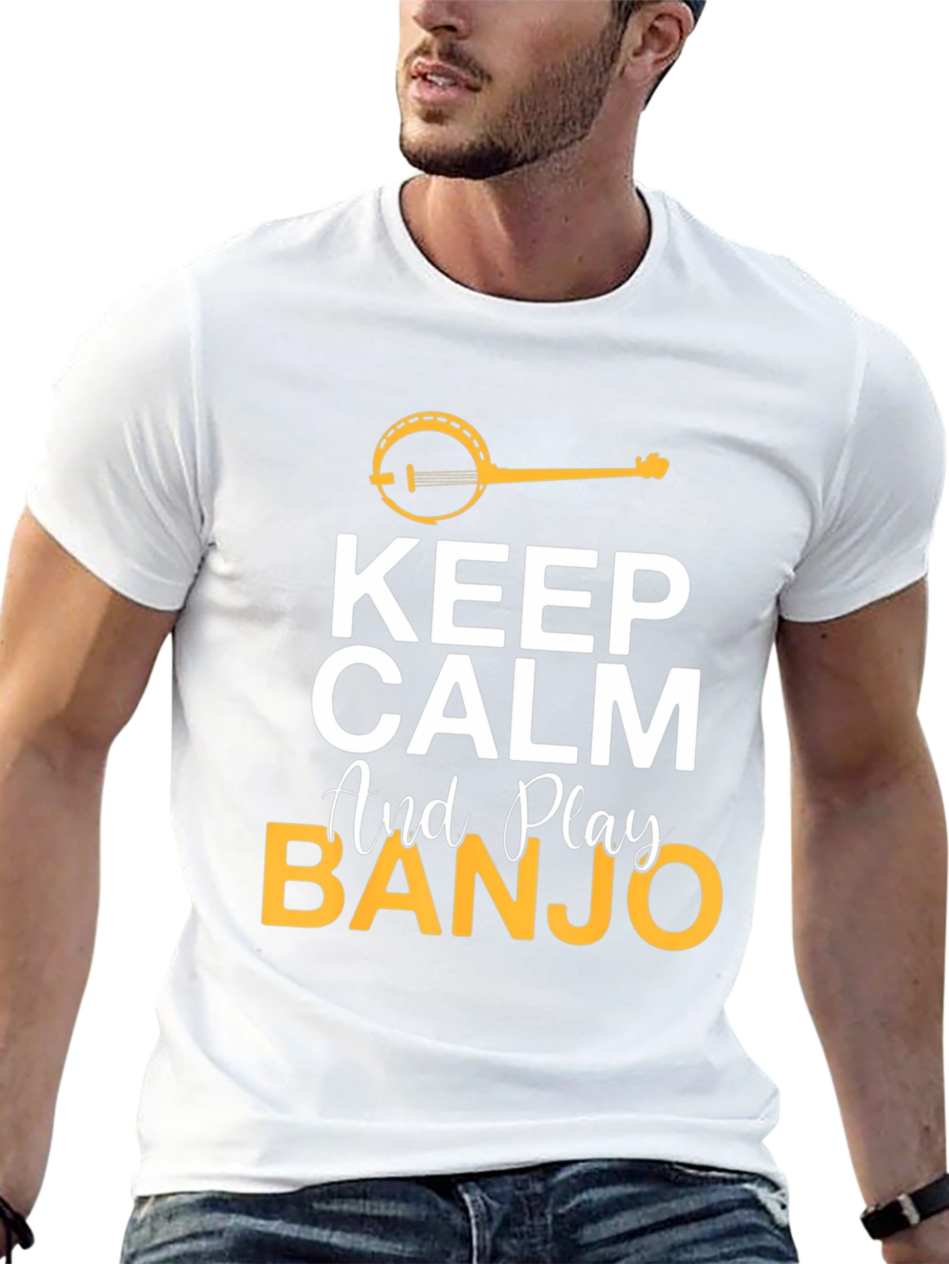Keep Calm Banjo T-Shirt