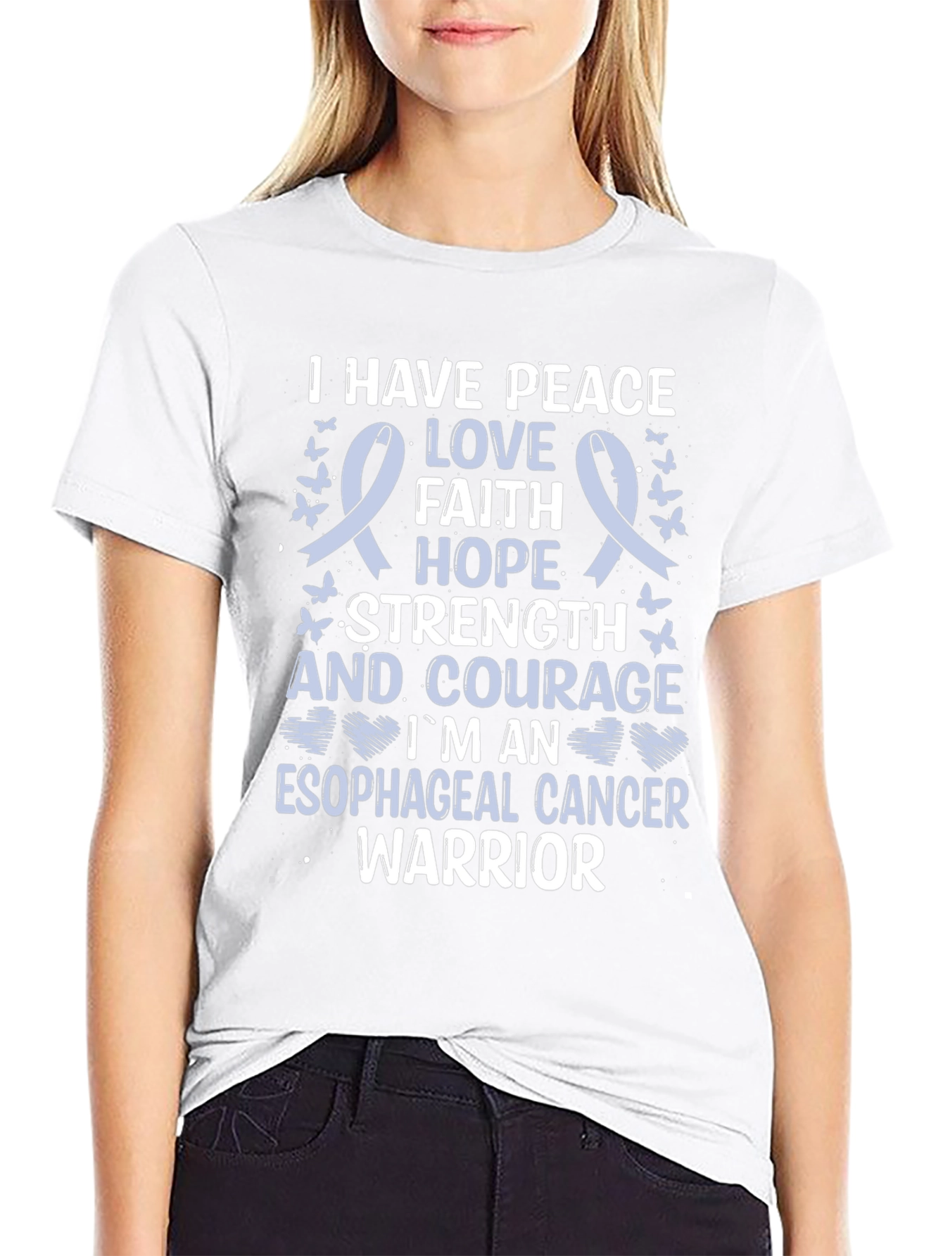 Esophageal Cancer Warrior T-Shirt