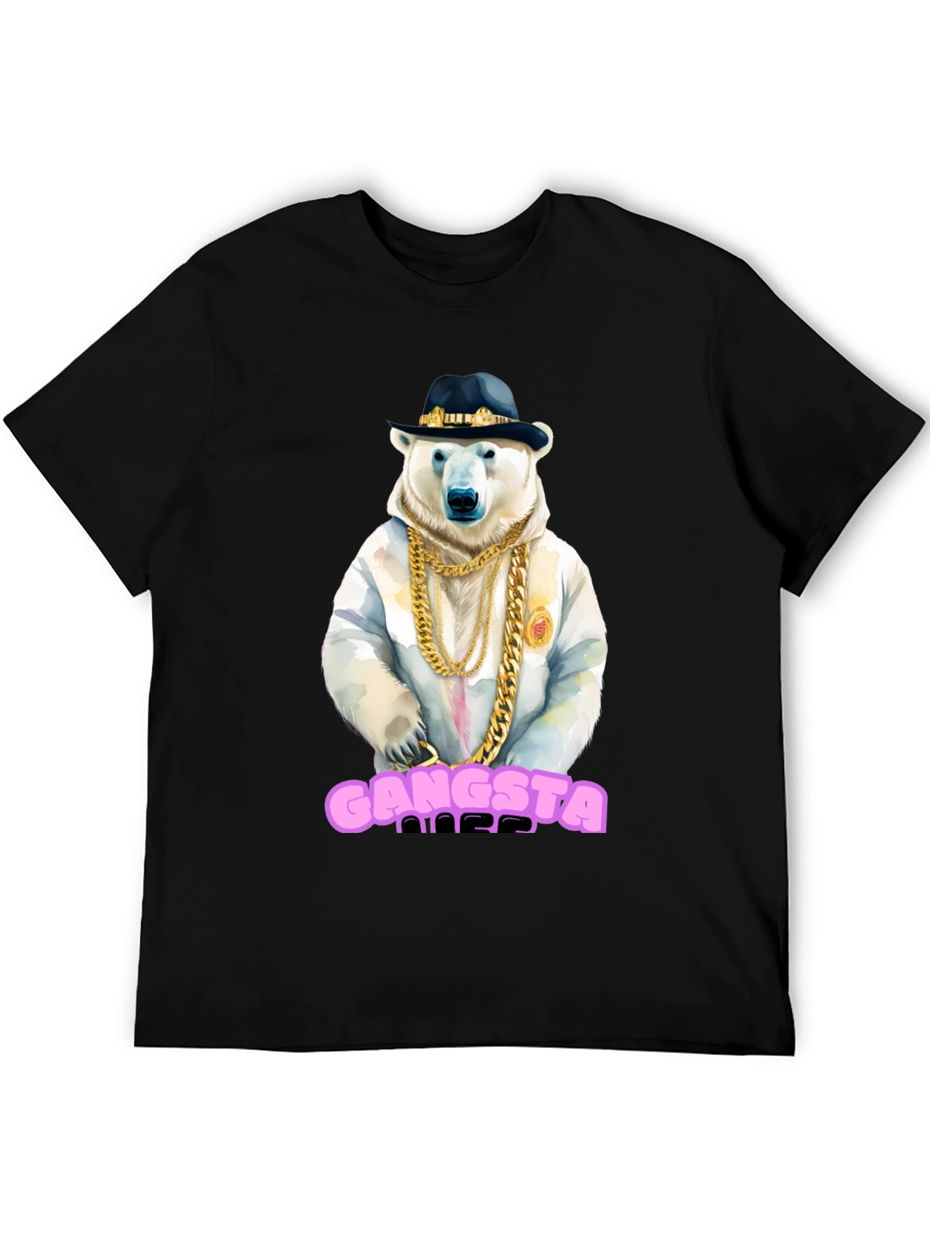 Gangsta Polar Bear Graphic Tee