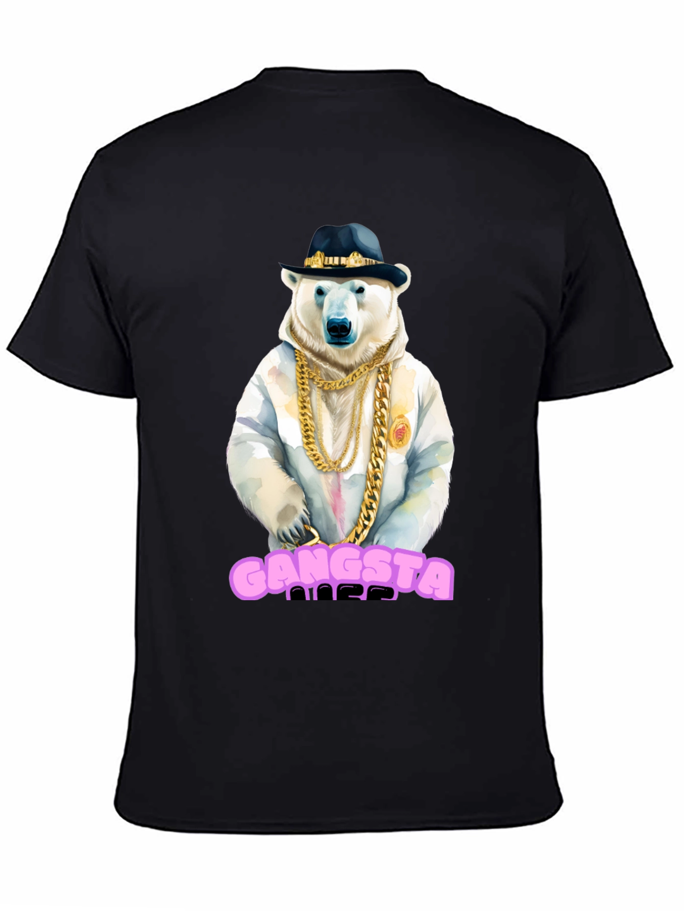 Gangsta Polar Bear Graphic Tee