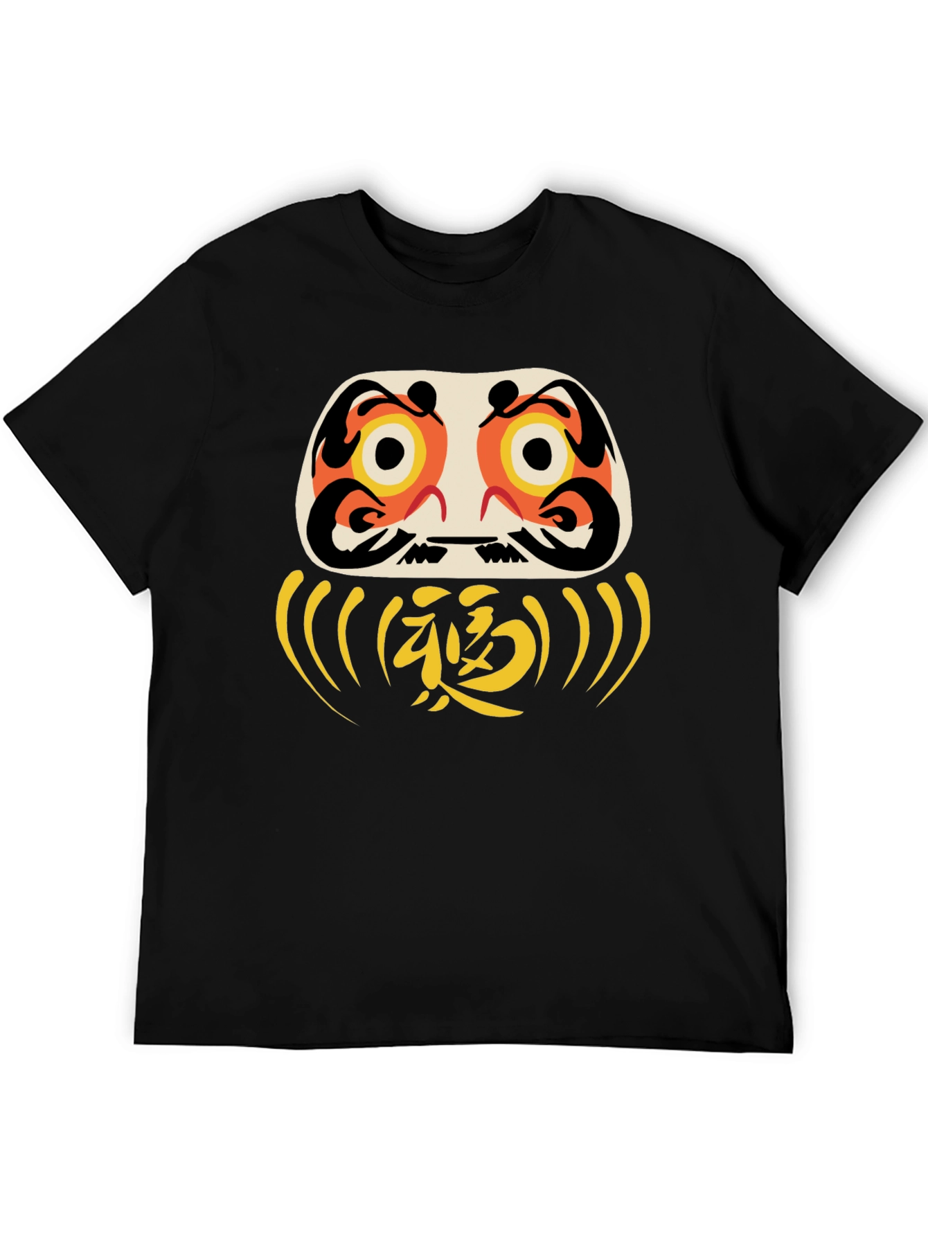 Daruma Doll Graphic Tee - Good Luck Shirt