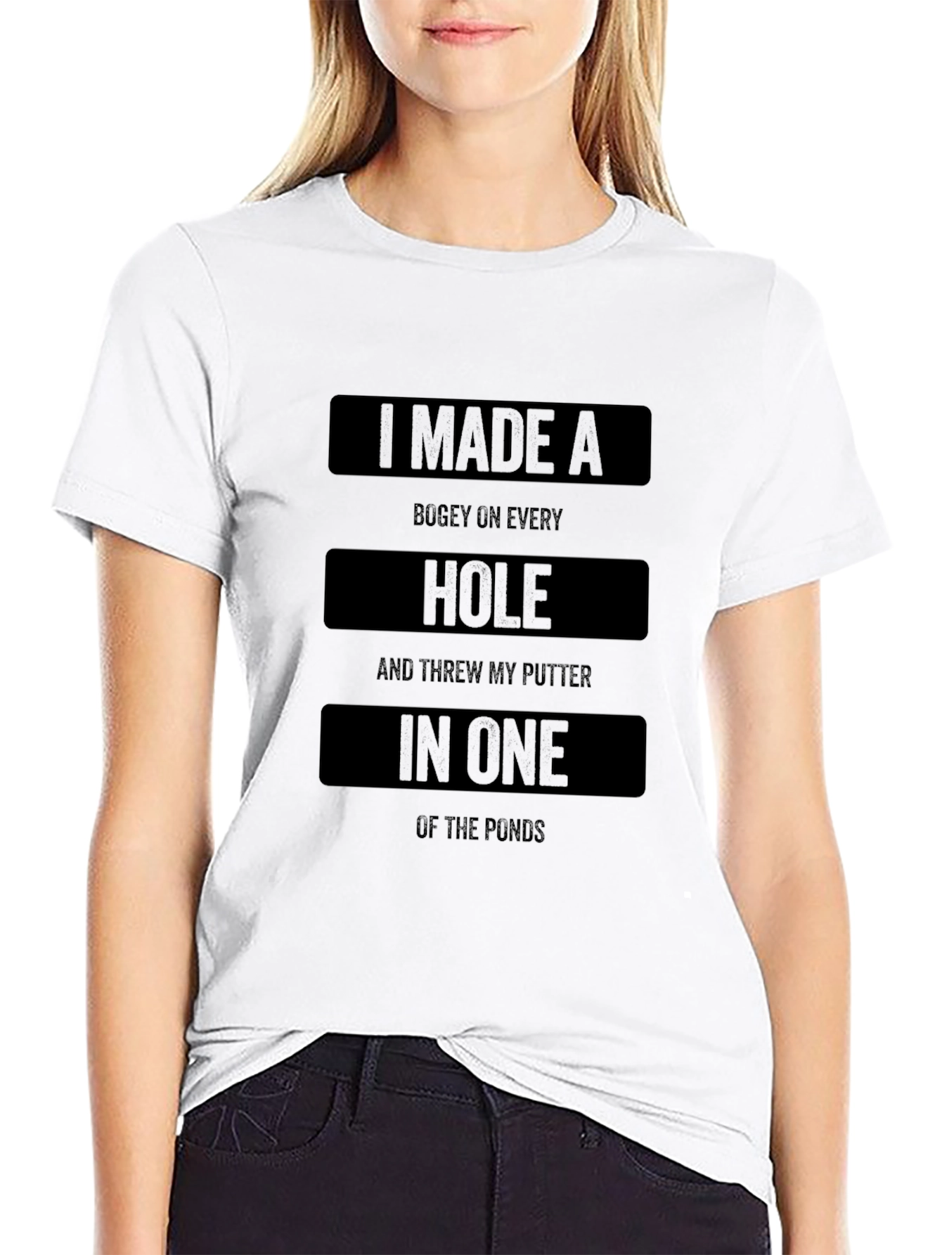 Bogey on Every Hole Golf T-Shirt
