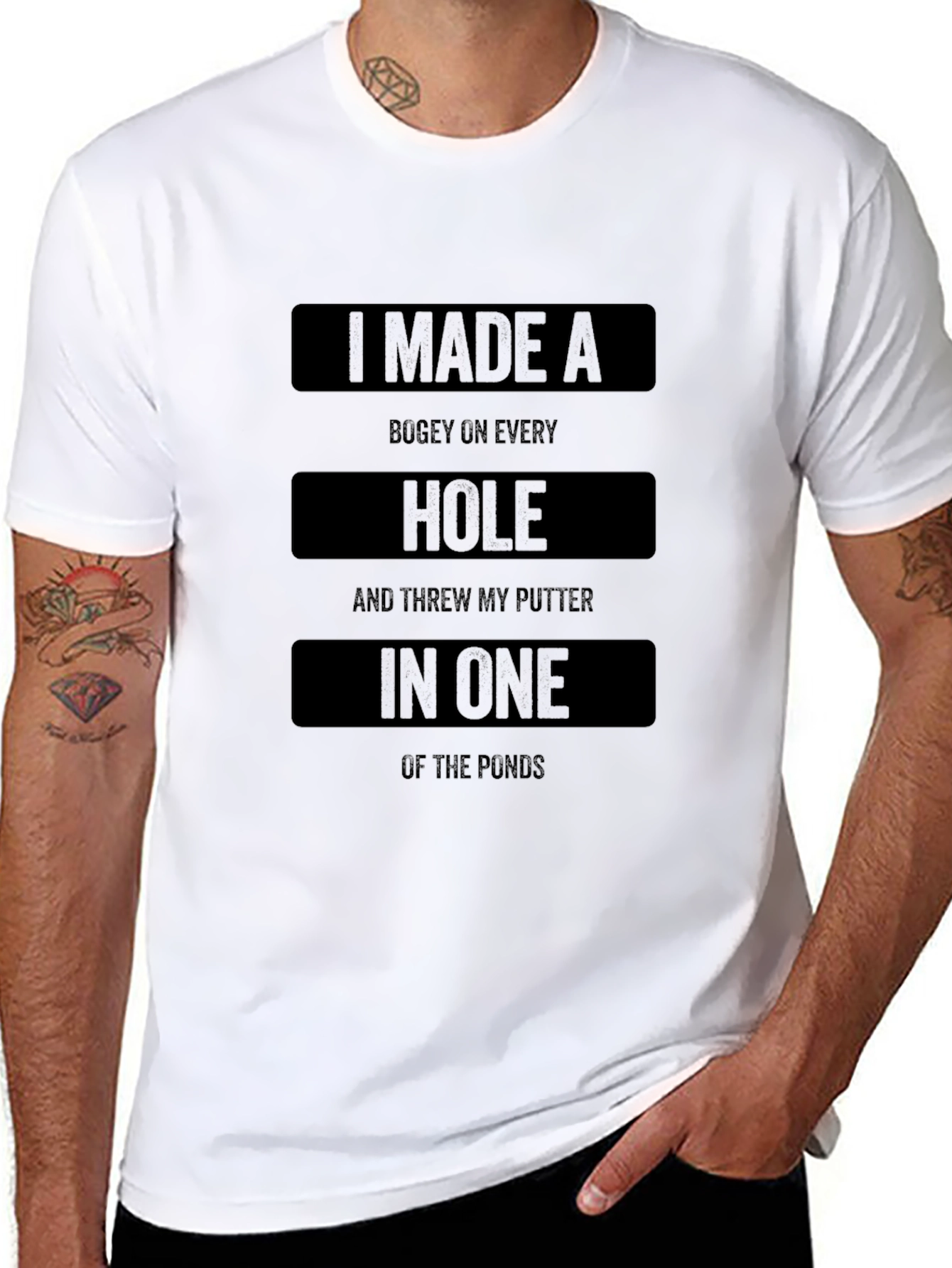 Bogey on Every Hole Golf T-Shirt