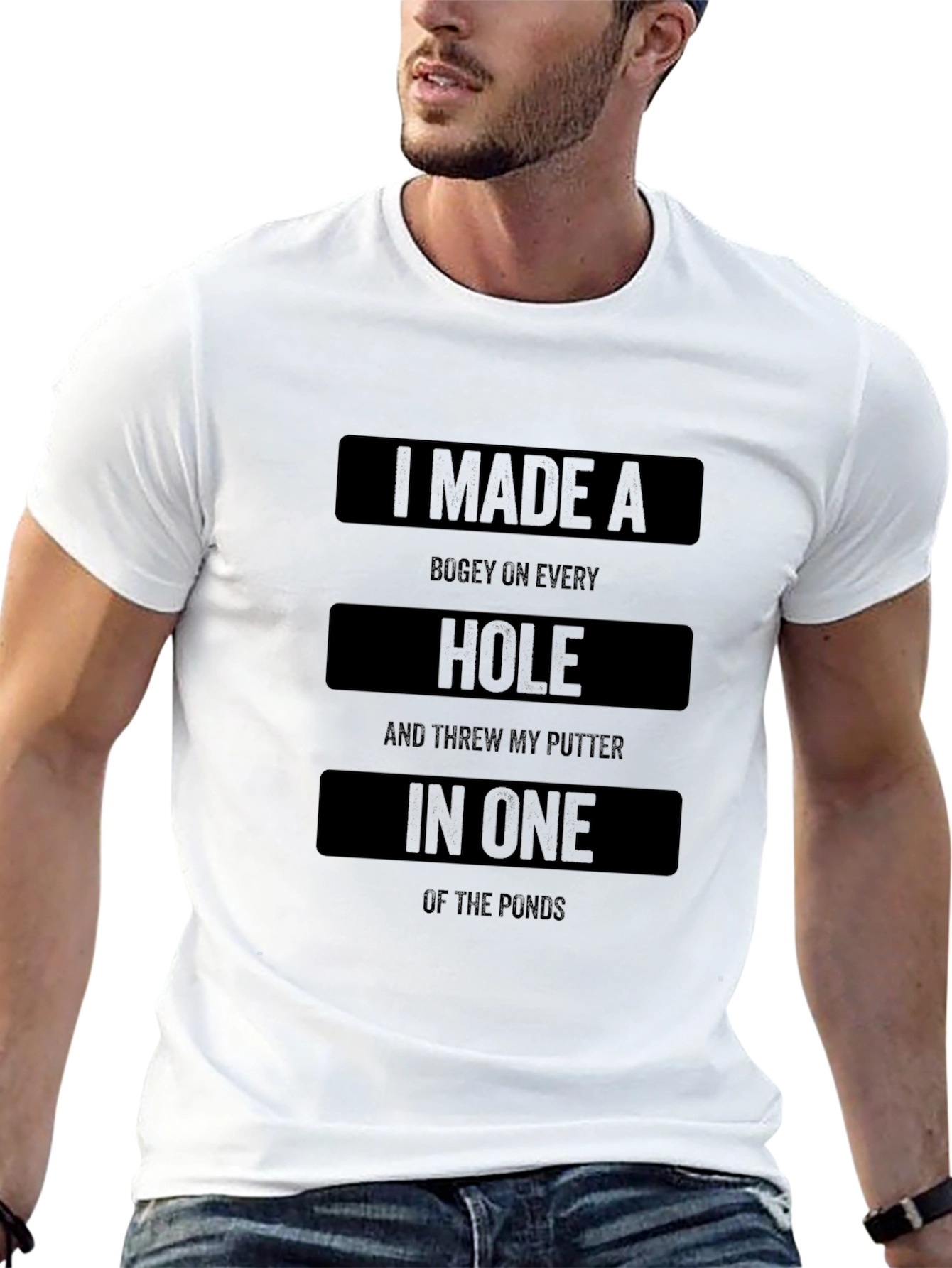 Bogey on Every Hole Golf T-Shirt