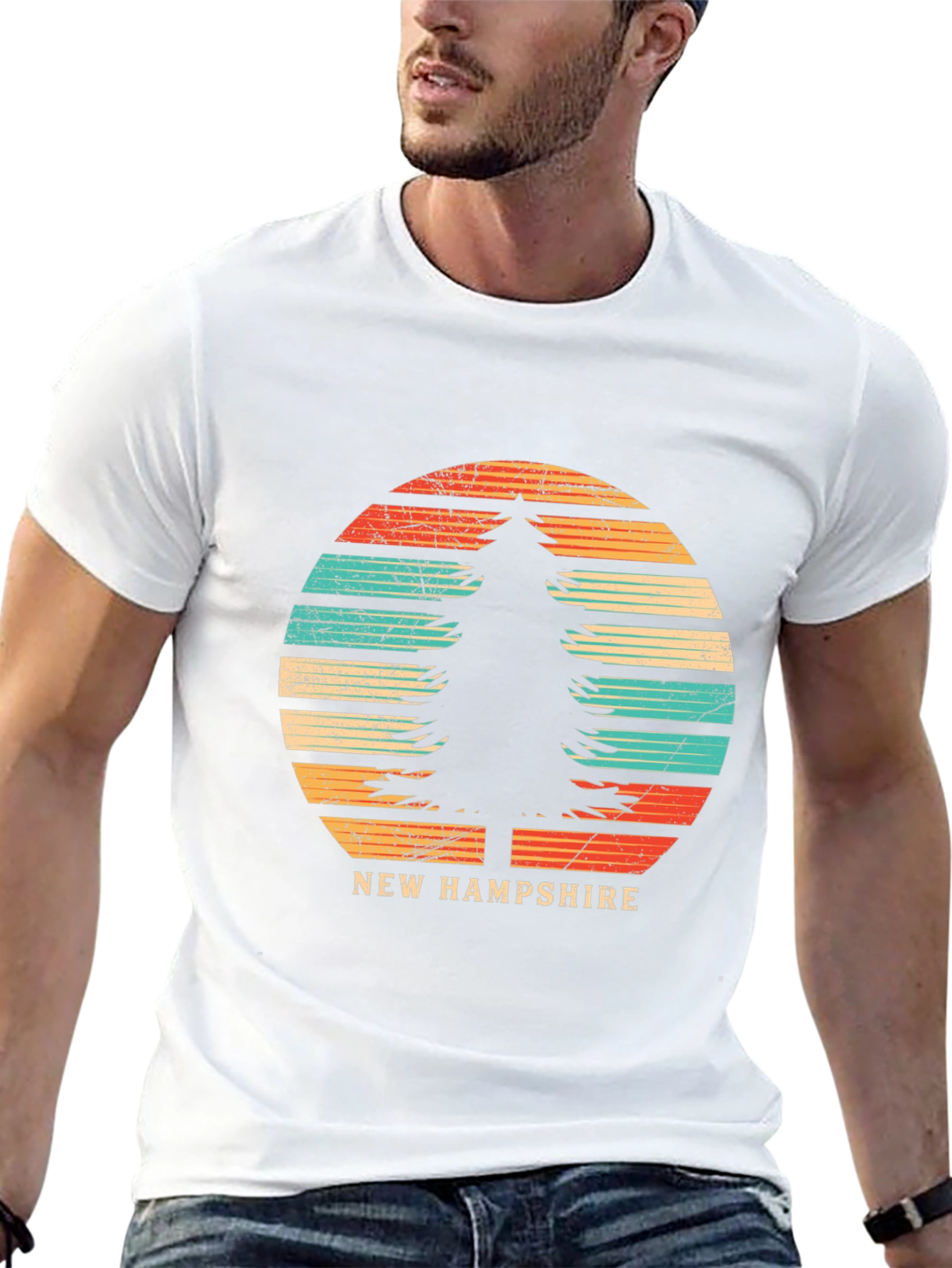 New Hampshire Retro T-Shirt