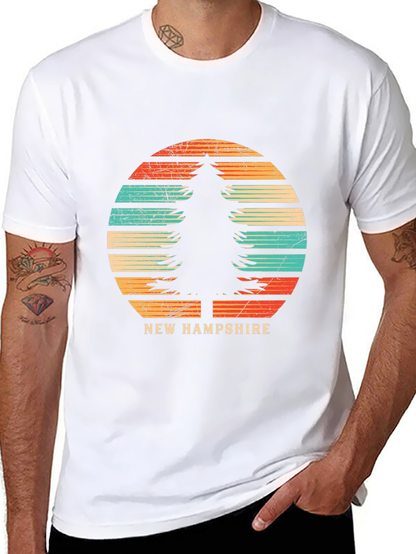 New Hampshire Retro T-Shirt