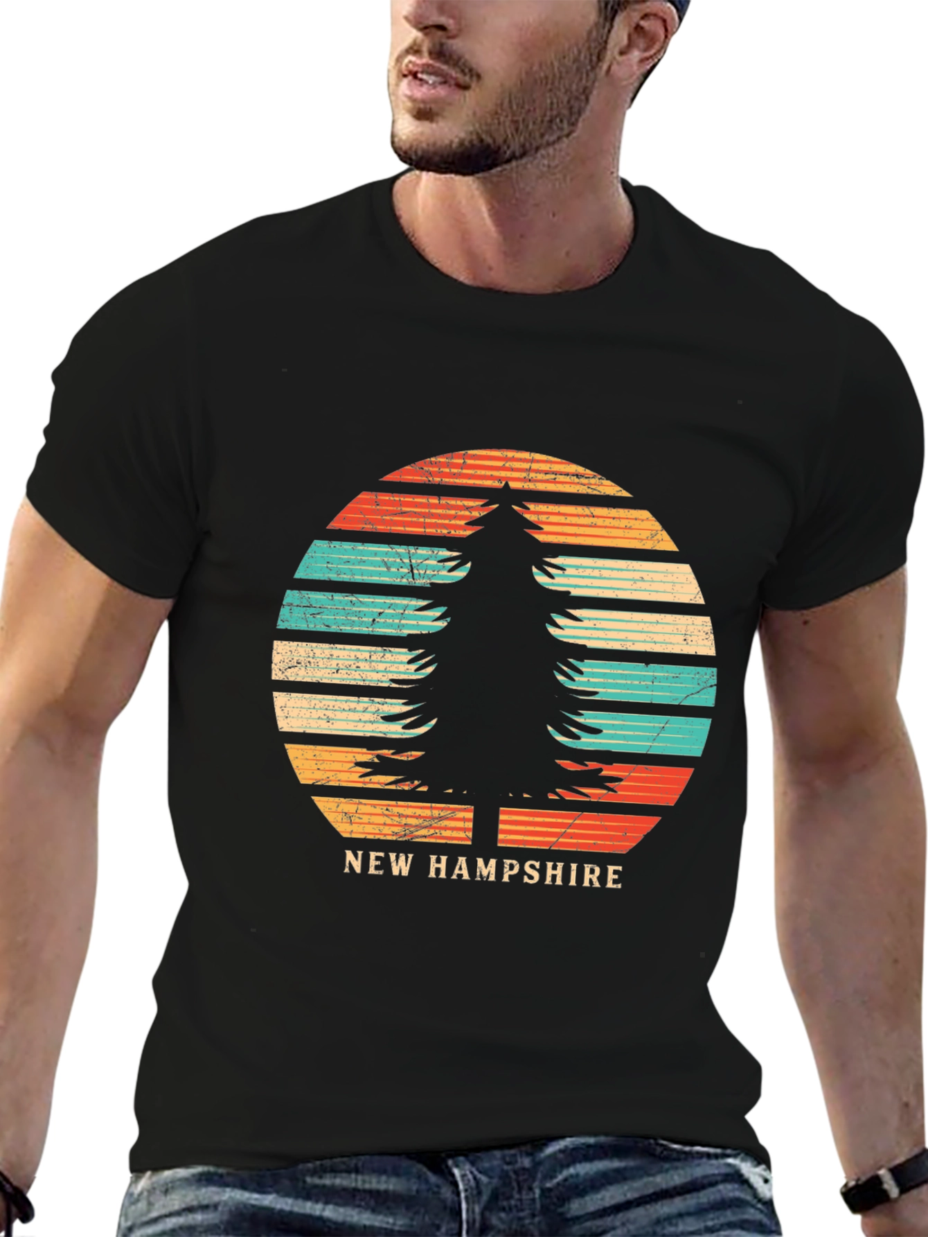 New Hampshire Retro T-Shirt