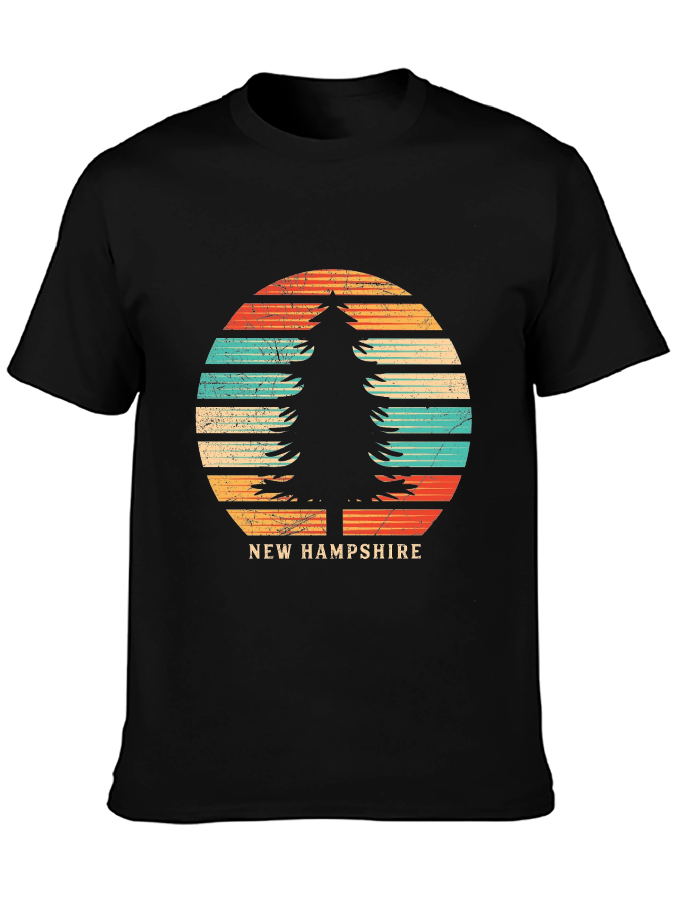 New Hampshire Retro T-Shirt