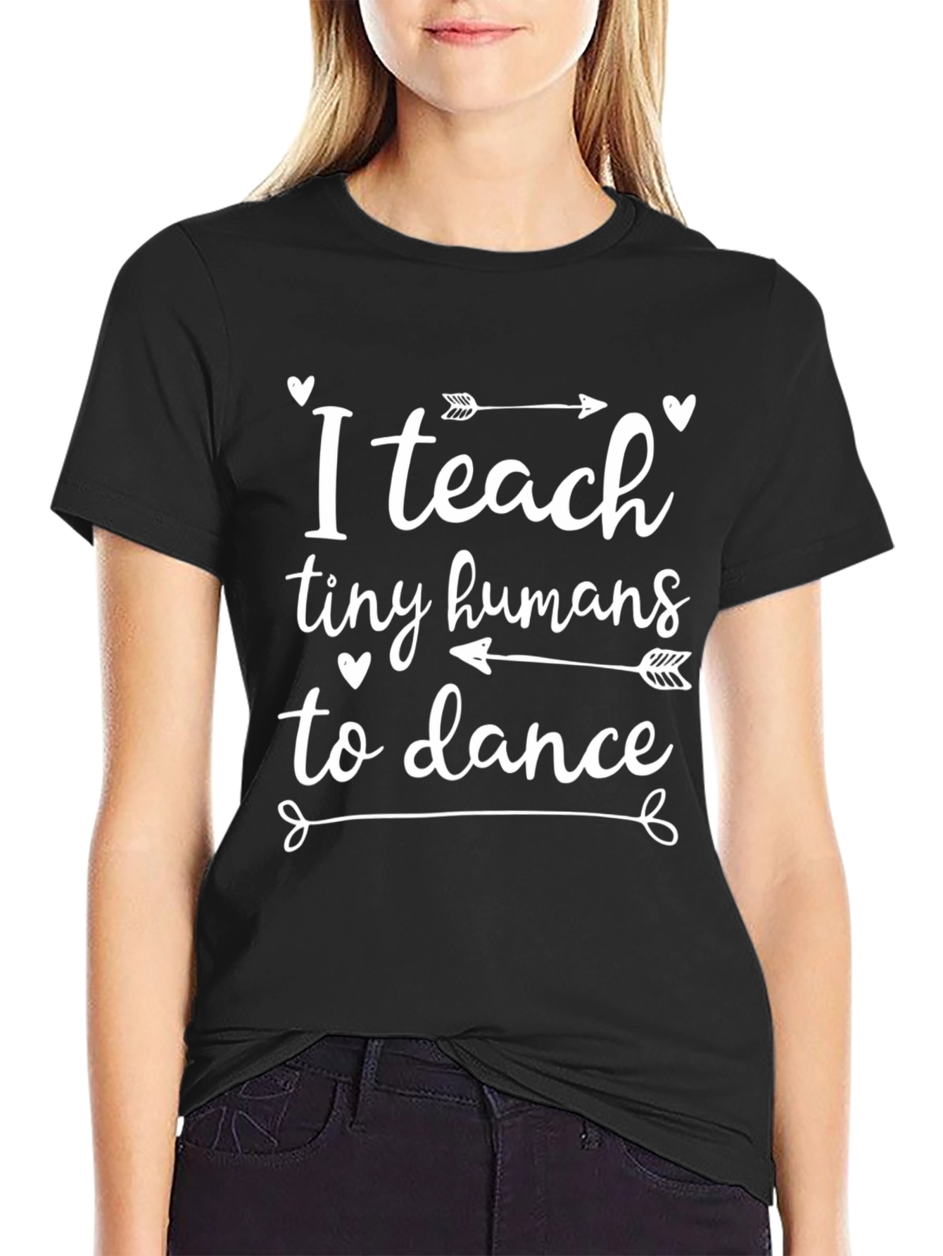 Dance Teacher T-Shirt - I Teach Tiny Humans