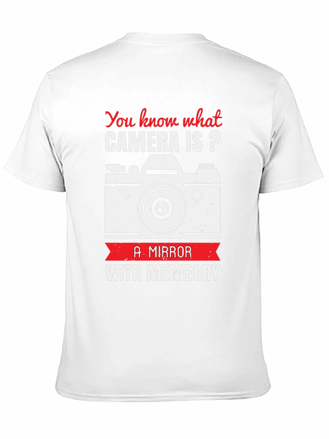 Camera with Memeory T-Shirt