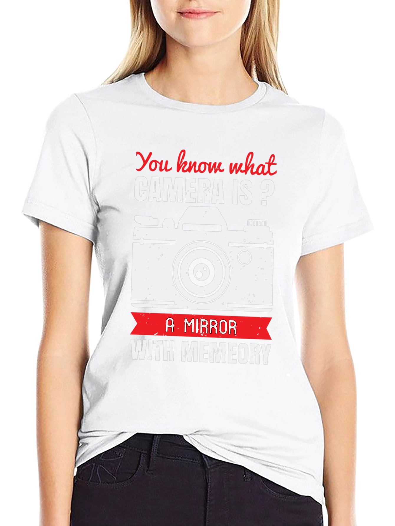 Camera with Memeory T-Shirt