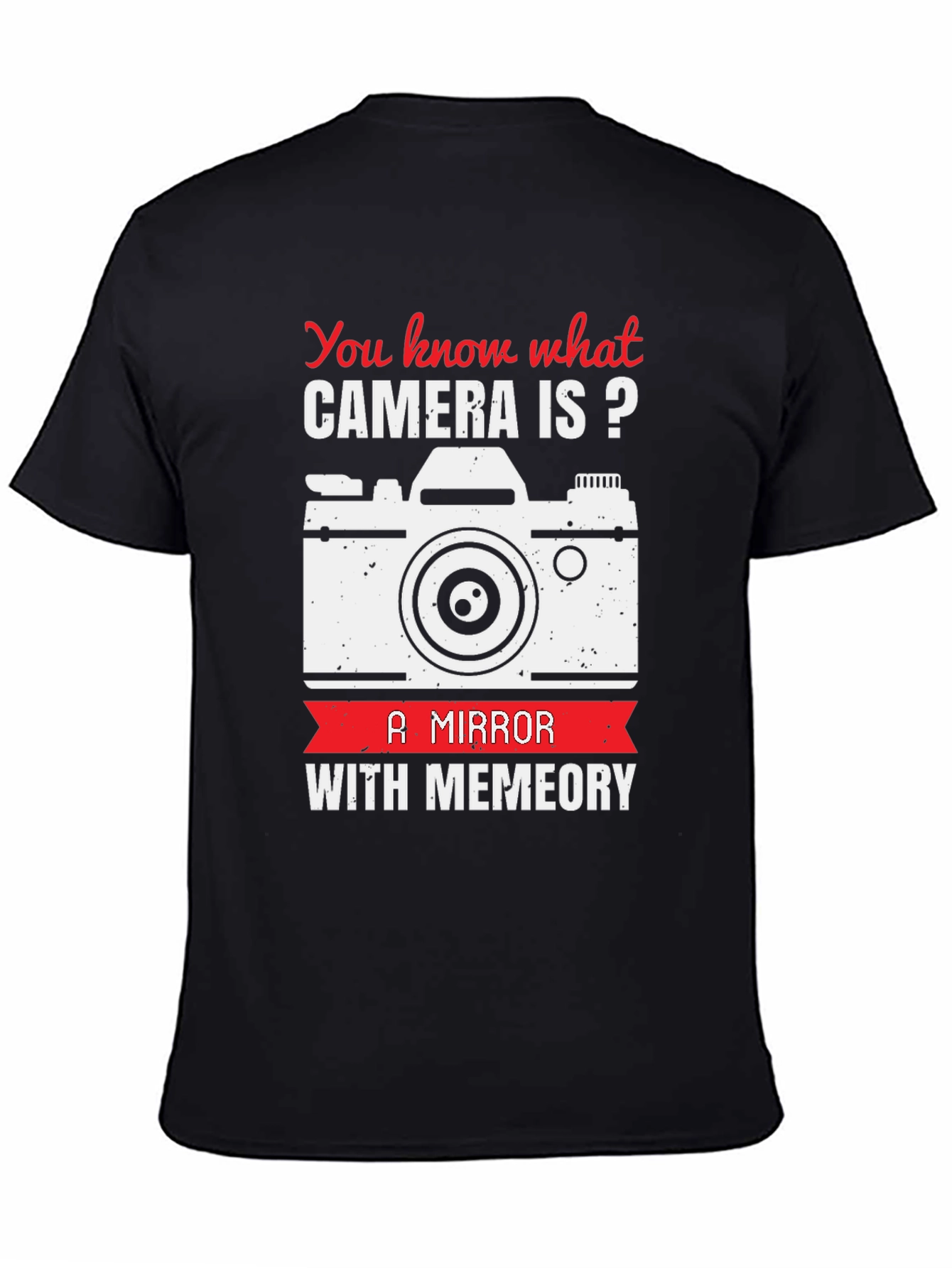 Camera with Memeory T-Shirt