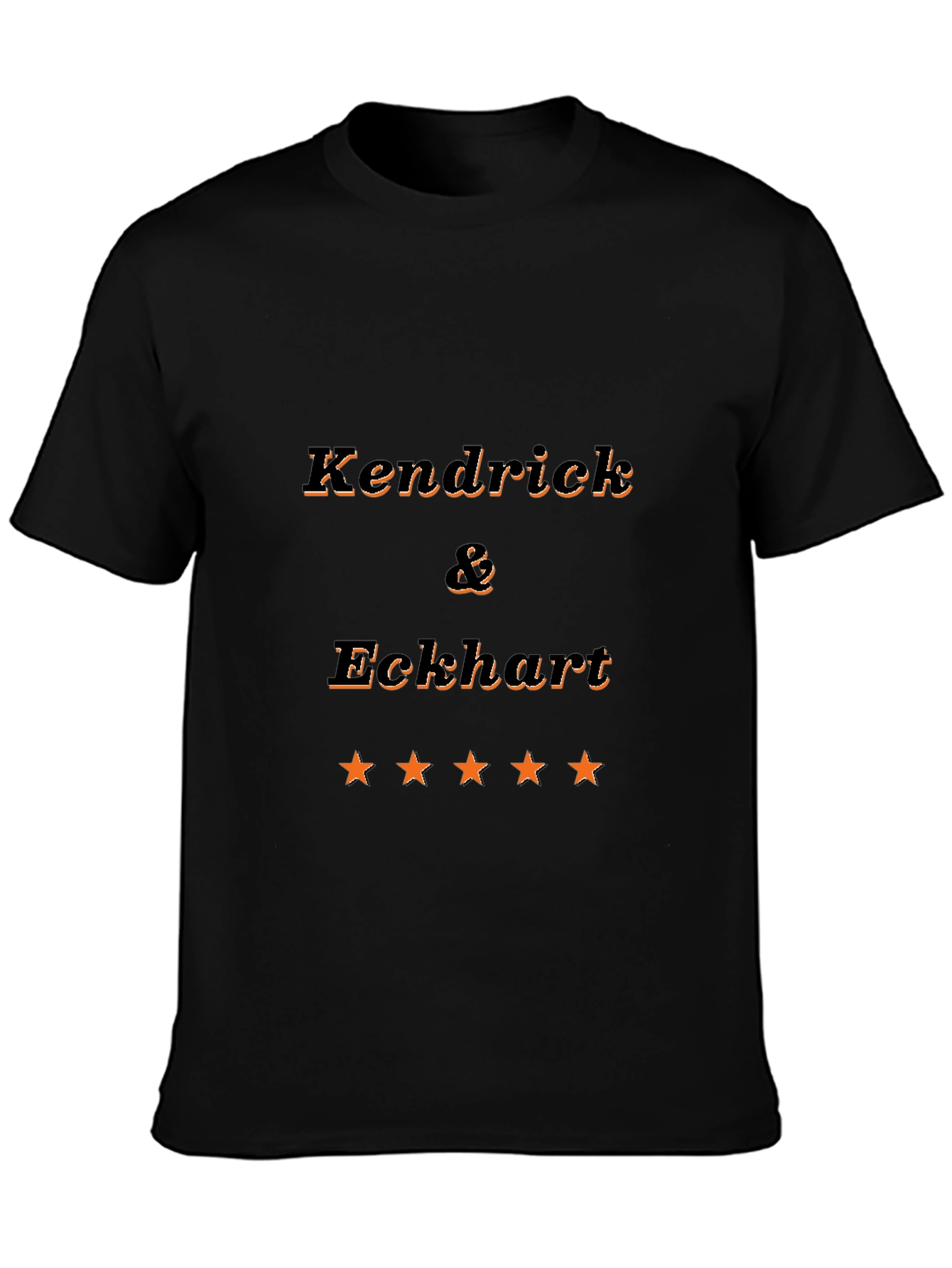 Kendrick & Eckhart Graphic T-Shirt - Black