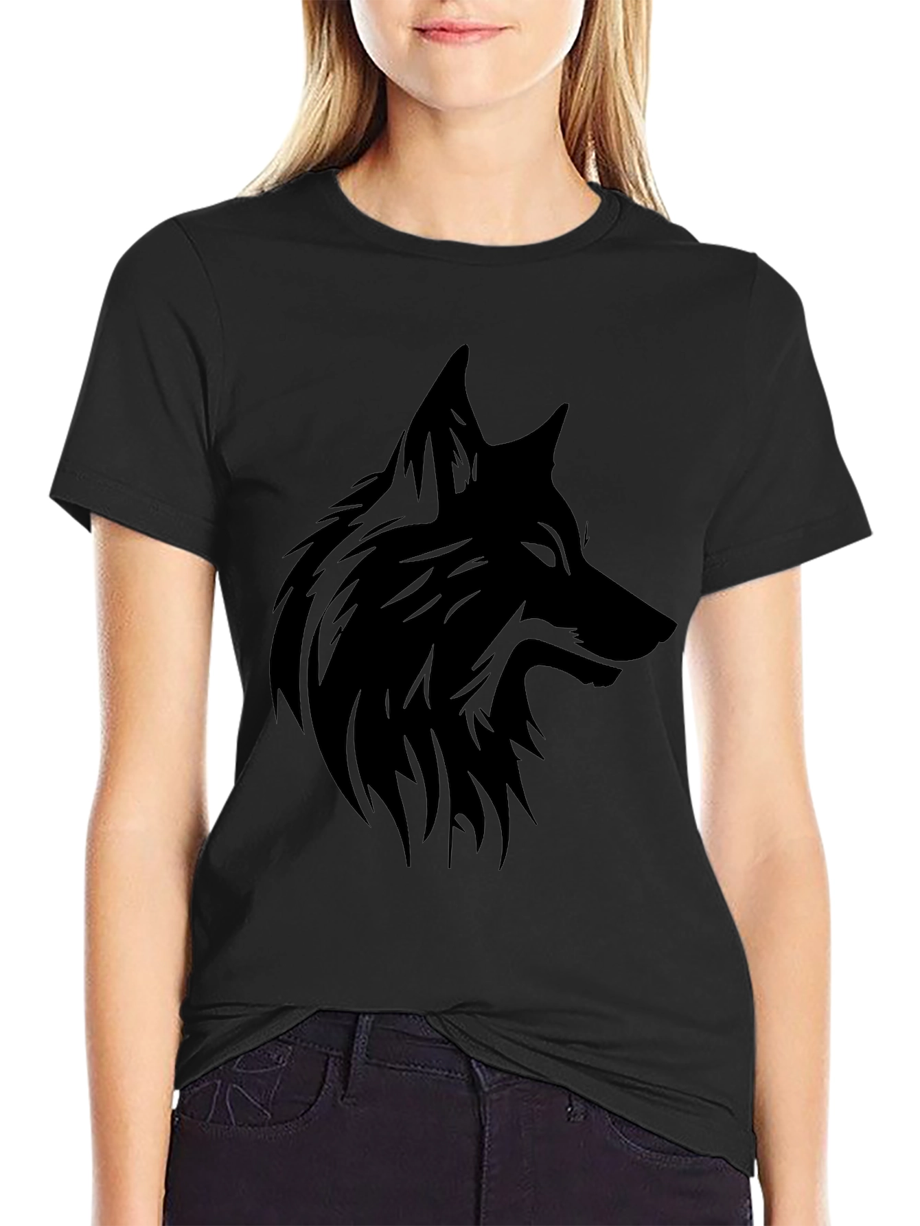 Black Wolf Graphic Tee